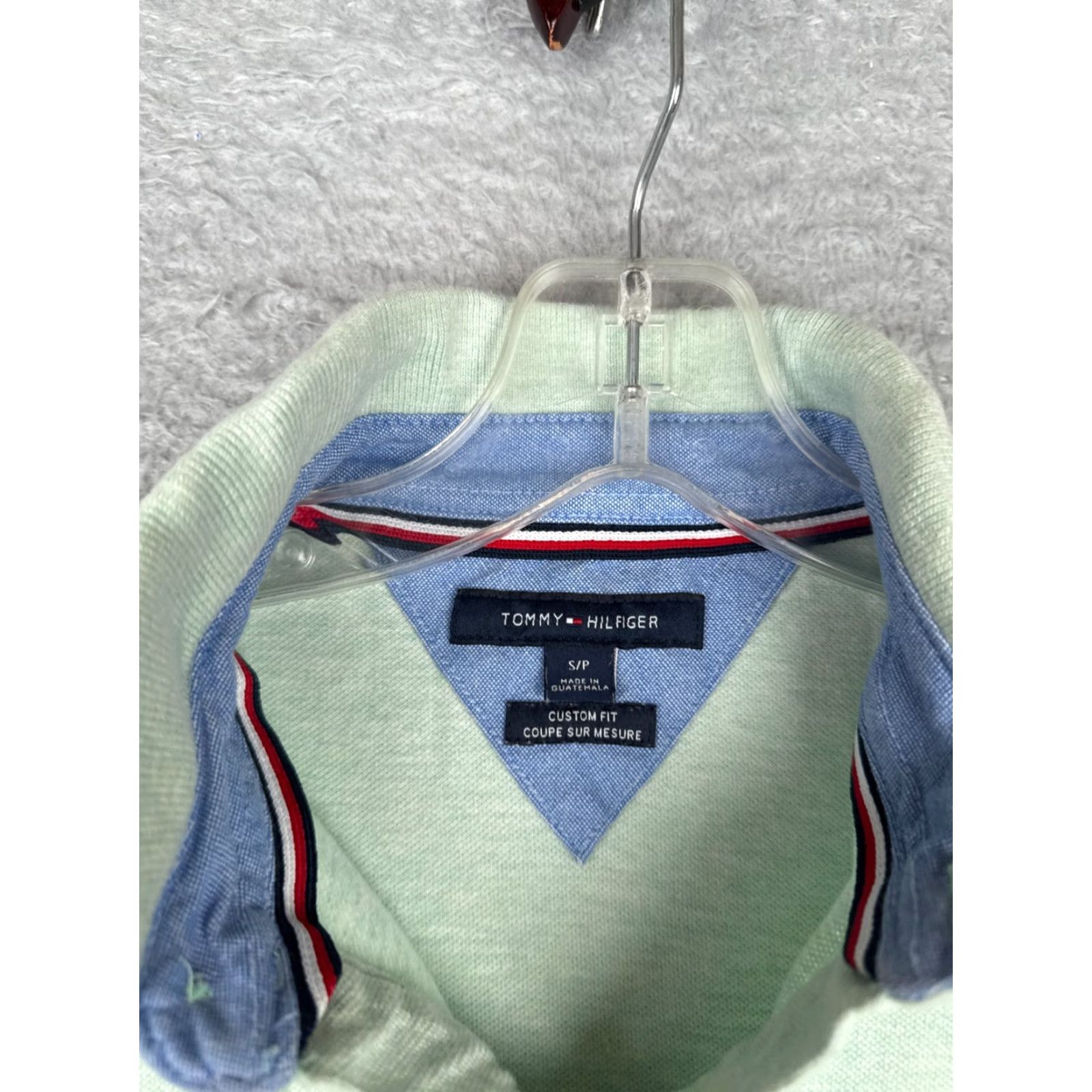 Tommy Hilfiger Tommy Hilfiger Polo Shirt Men Small Green Cotton Slim Read Size US S / EU 44-46 / 1 - 7 Thumbnail