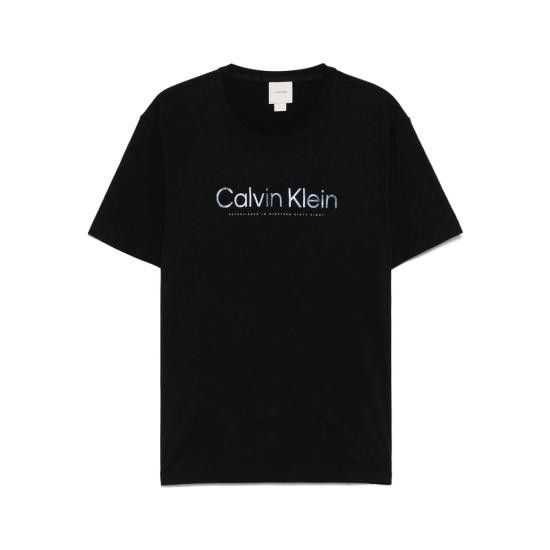 Calvin Klein CALVIN KLEIN Men T-Shirts K10K114162 BLACK Size US L / EU 52-54 / 3 - 1 Thumbnail