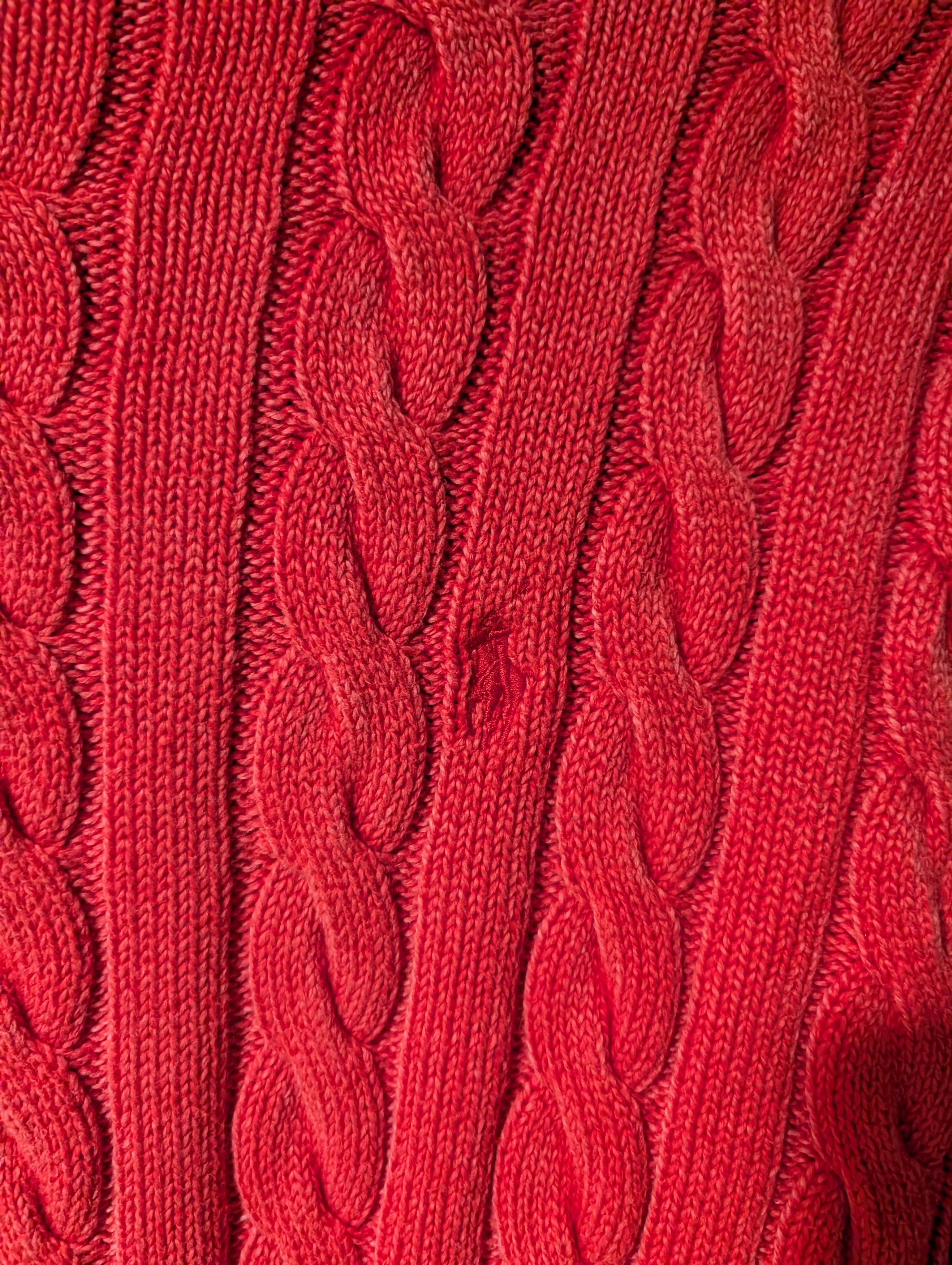 Polo Ralph Lauren Polo Ralph Lauren Cable Knit Sweater Crewneck Cotton Pony Size US M / EU 48-50 / 2 - 2 Thumbnail