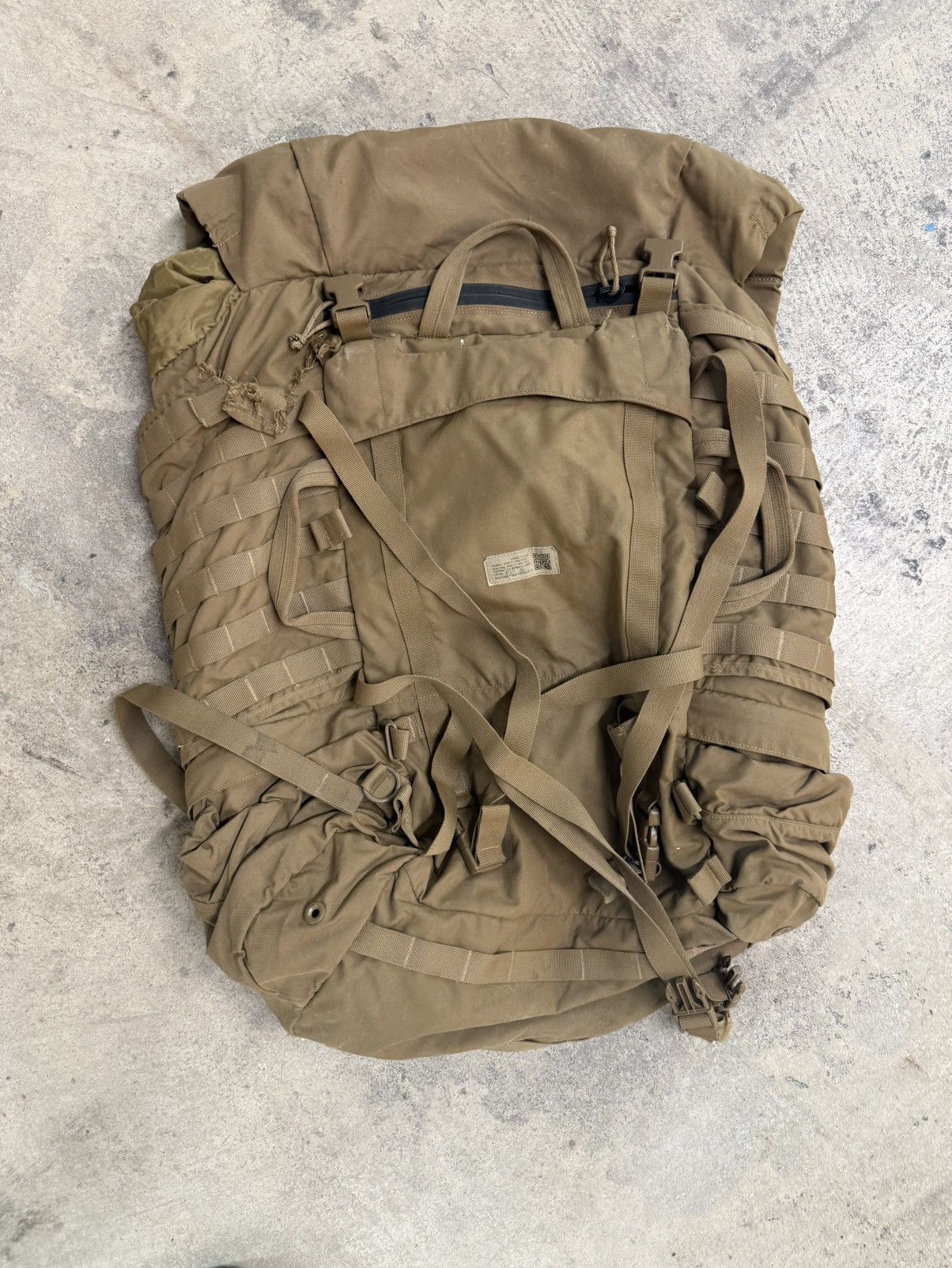 Vintage Vintage Military Backpack Size ONE SIZE - 4 Thumbnail
