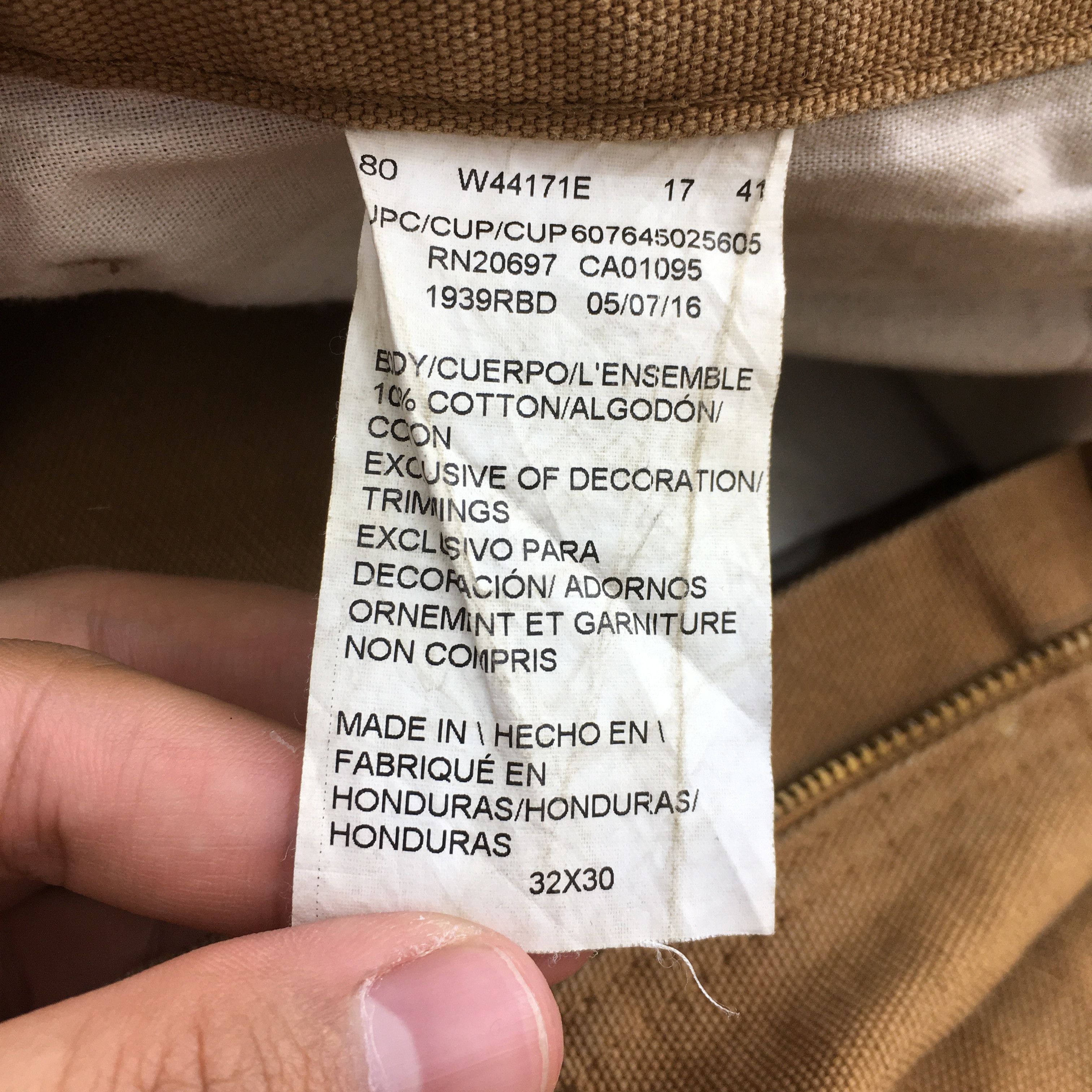 Dickies Size 31x29 Vintage Dickies Carpenter Jeans Duck Chore S550 Size US 31 - 13 Thumbnail