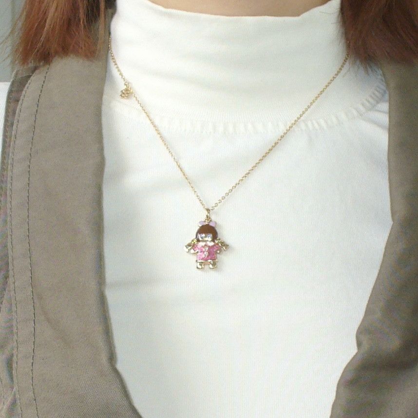 Anna Sui Anna Sui 2000s little girl necklace Size ONE SIZE - 4 Thumbnail