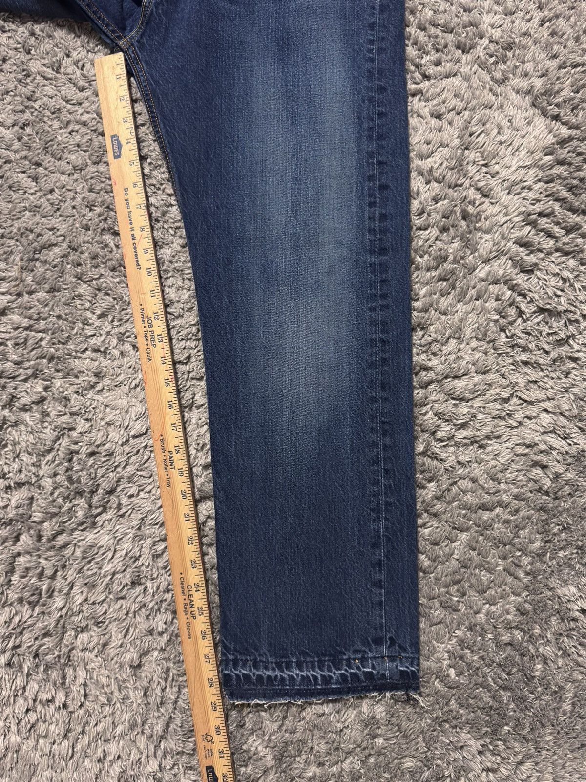 Levi's × Levi's Vintage Clothing Vintage Levis 505 Size 36x29 Distressed Hem Red Tag 90s Y2K Size US 36 / EU 52 - 6 Thumbnail