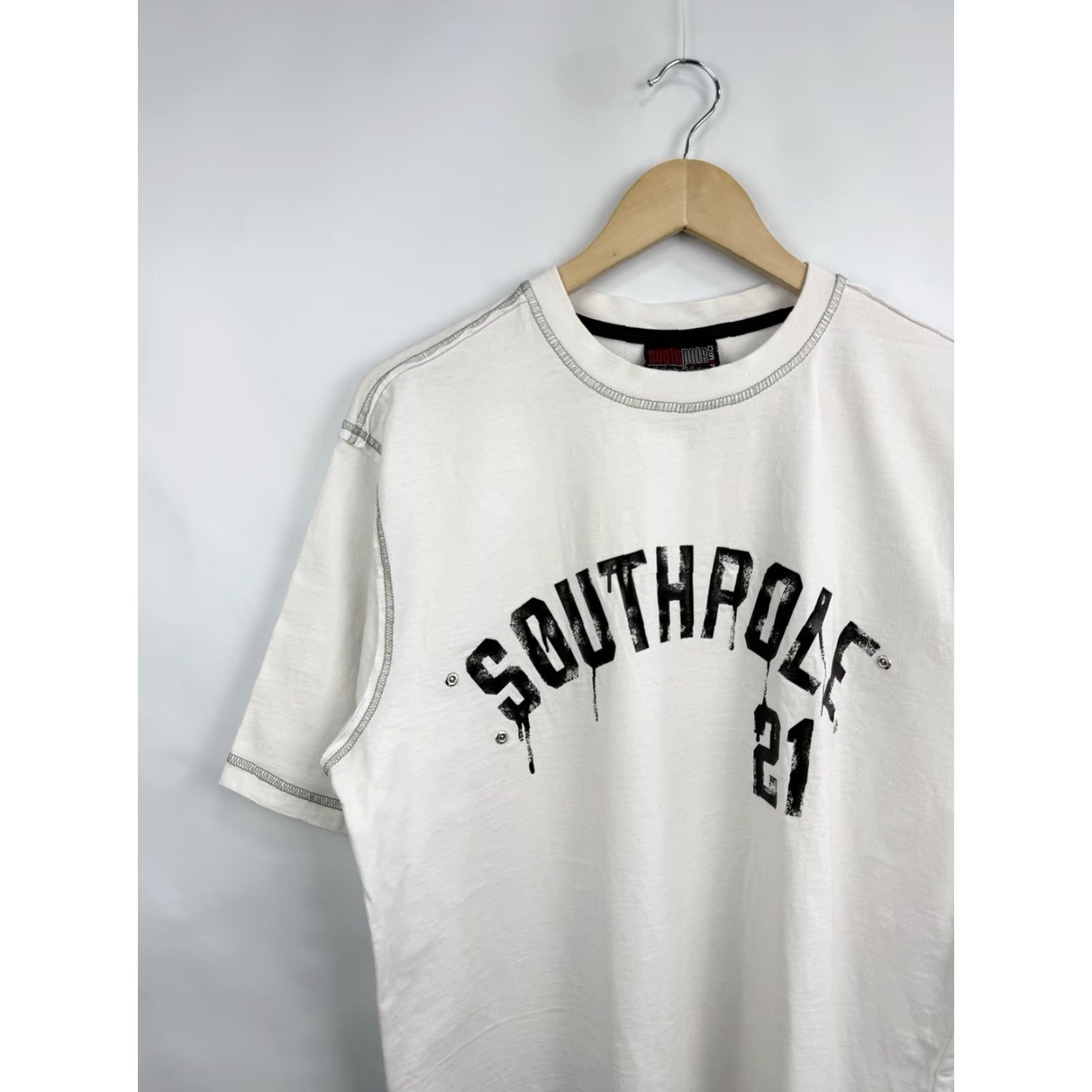 Southpole VINTAGE SouthPole T-Shirt Hip Hop Retro 90s White L Mens Boys? (Note: original asks for final title only; but genders) Size US L / EU 52-54 / 3 - 3 Thumbnail