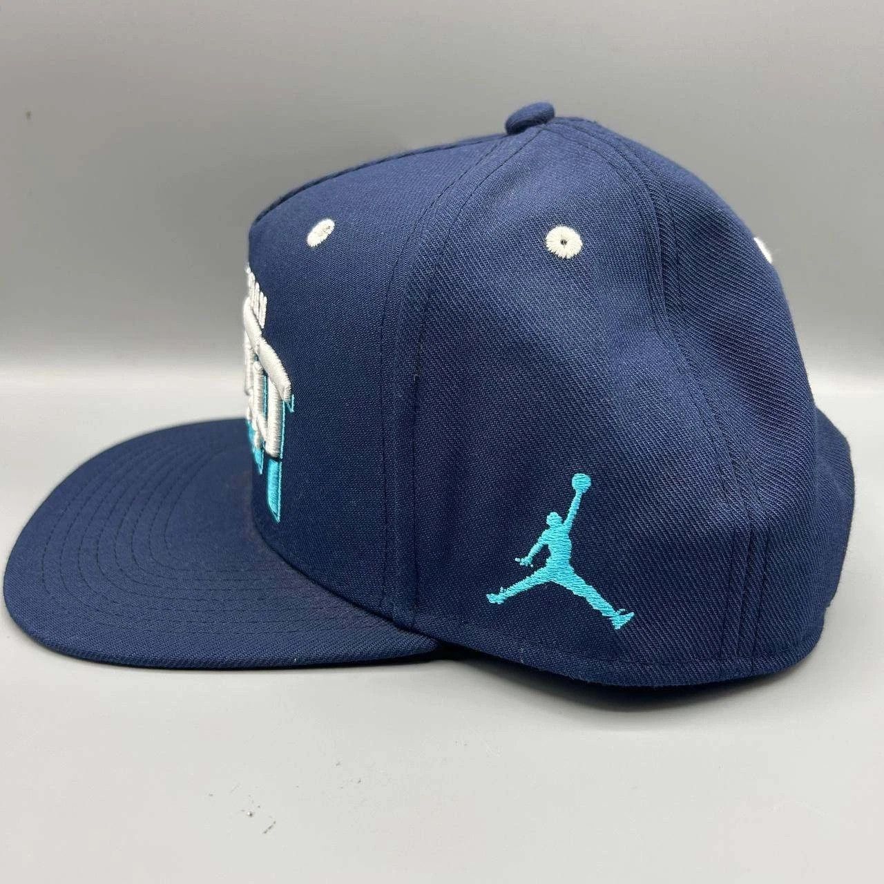 Jordan Brand Air Jordan Flight Hat Men Blue Embroidered Logo Snap Back Size ONE SIZE - 3 Thumbnail