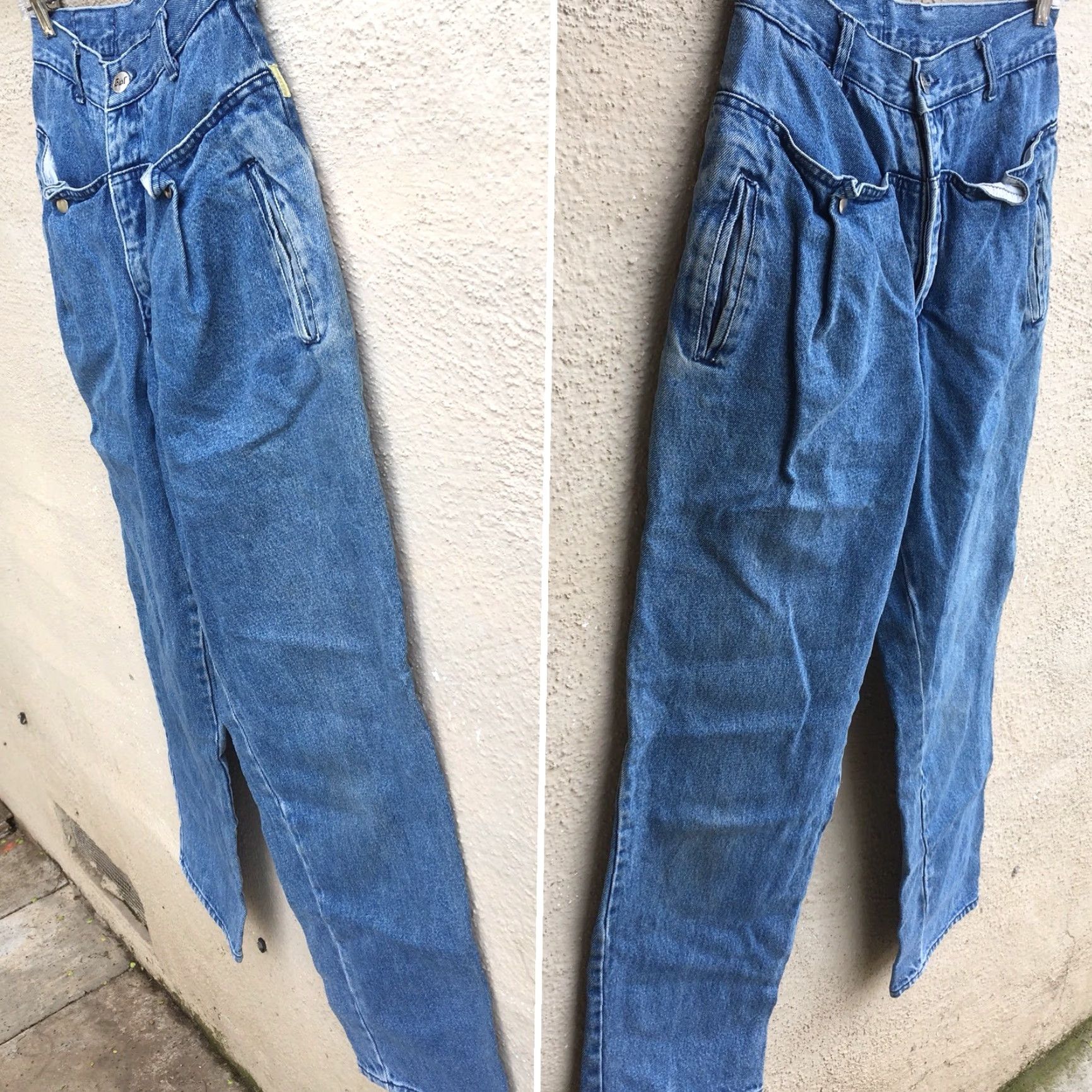 Vintage VINTAGE Jag Jeans High Waist 80s 1980s Tapered Leg 27” Waist Mom Jeans Blue Denim Hip Hop Mens (or Womens? gender not specified) Size 27" / US 4 / IT 40 - 6 Thumbnail