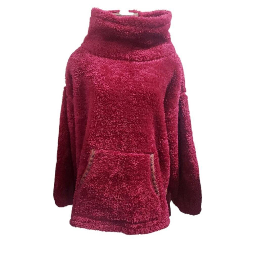 Sundae School CT1956 Sundance Sasha Fleece Fur Oversized Pullover XS Size XS / US 0-2 / IT 36-38 - 1 Thumbnail