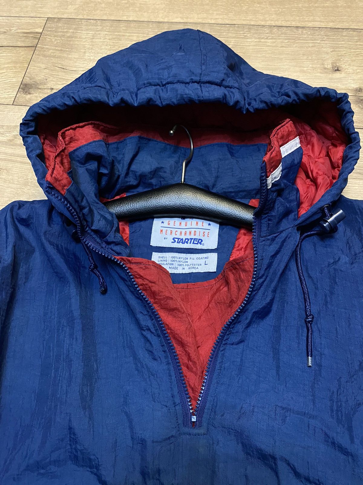 MLB × Starter × Vintage Atlanta Braves vintage 90's Starter HEAVY jacke ADULT Size US L / EU 52-54 / 3 - 9 Thumbnail