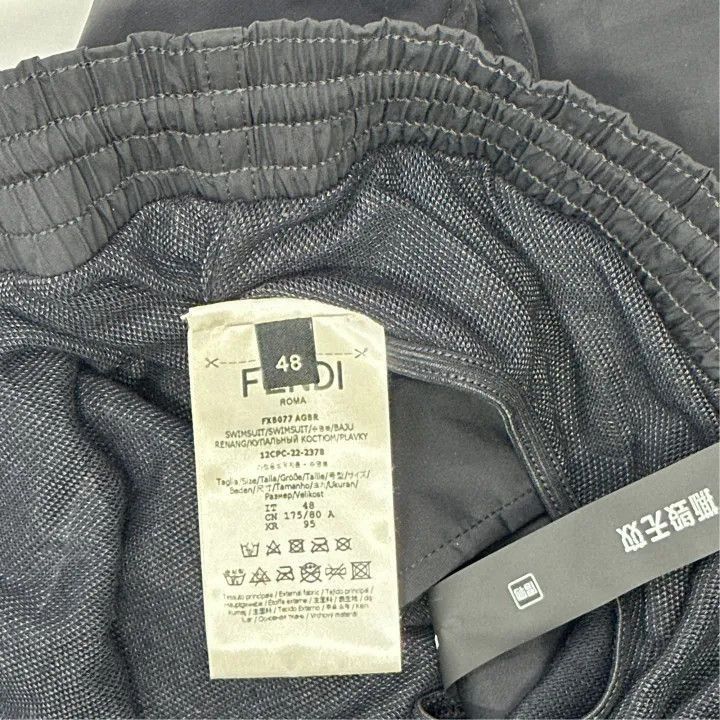 Fendi Fendi SS23 Logo Print Swim Trunks -2508 Size US 44 / EU 60 - 2 Thumbnail