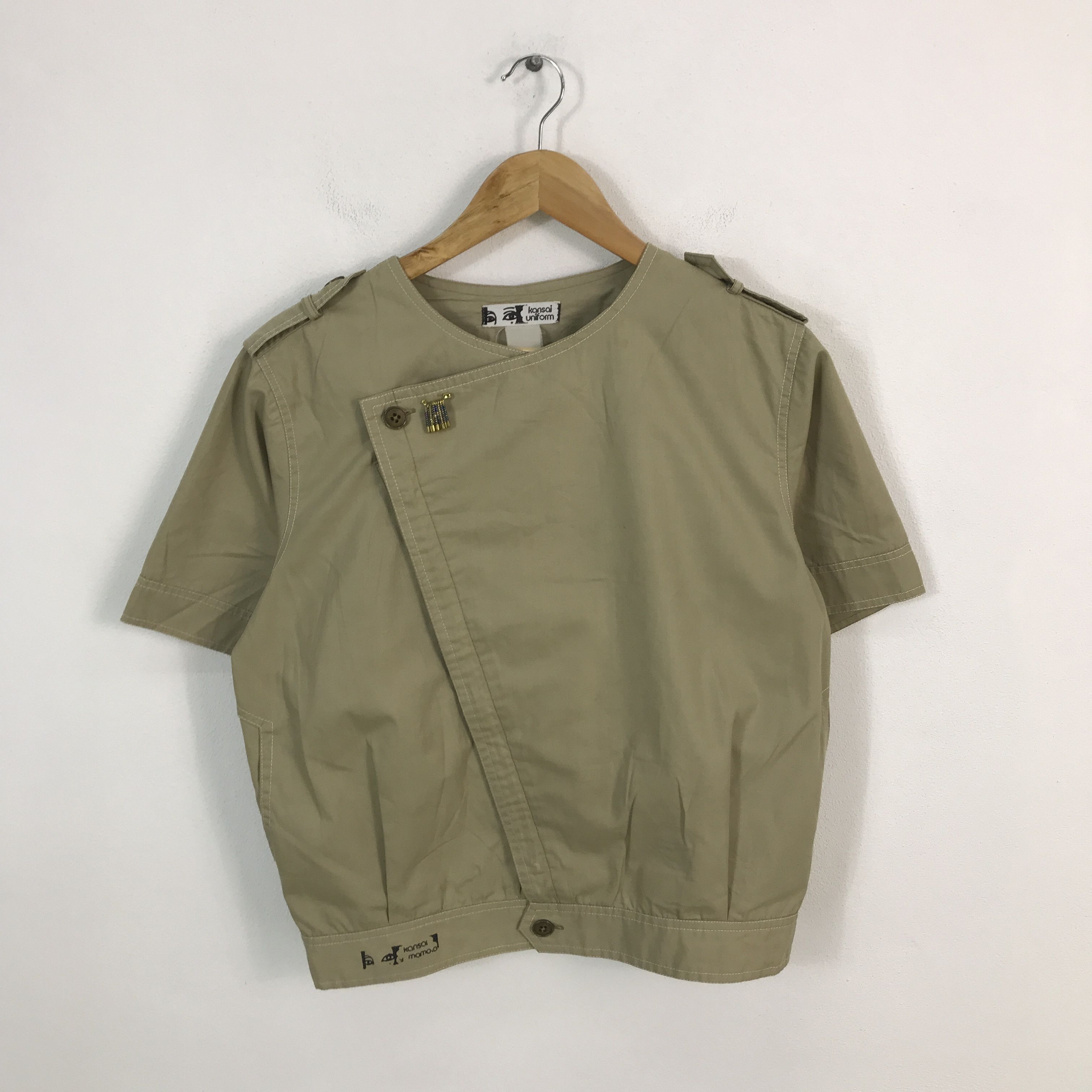 Japanese Brand × Kansai Yamamoto Kansai Yamamoto fashion zipper jacket Size US M / EU 48-50 / 2 - 1 Thumbnail