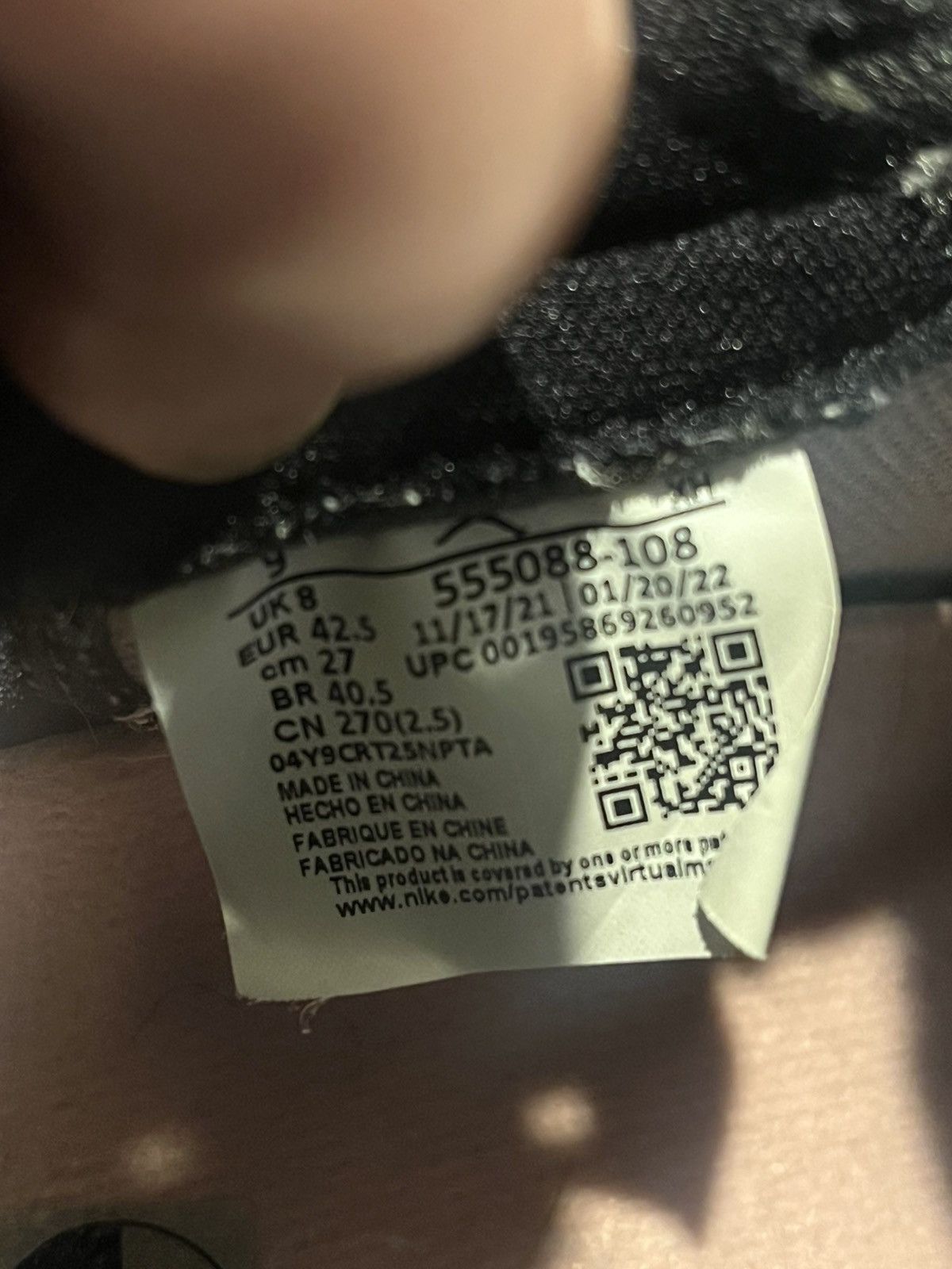 Jordan Brand JORDAN 1 STAGE HAZE CLEANNNN Size US 9 / EU 42 - 5 Thumbnail