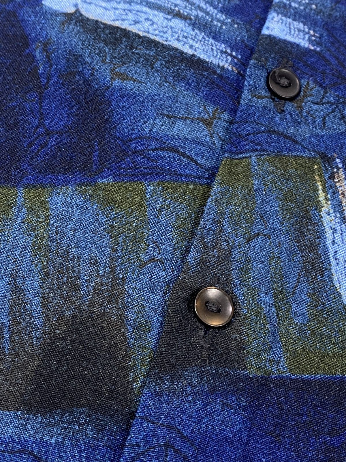 Vintage Vintage 90s Crazy Abstract Hawaiian Festival Party Shirt Size US XL / EU 56 / 4 - 3 Thumbnail