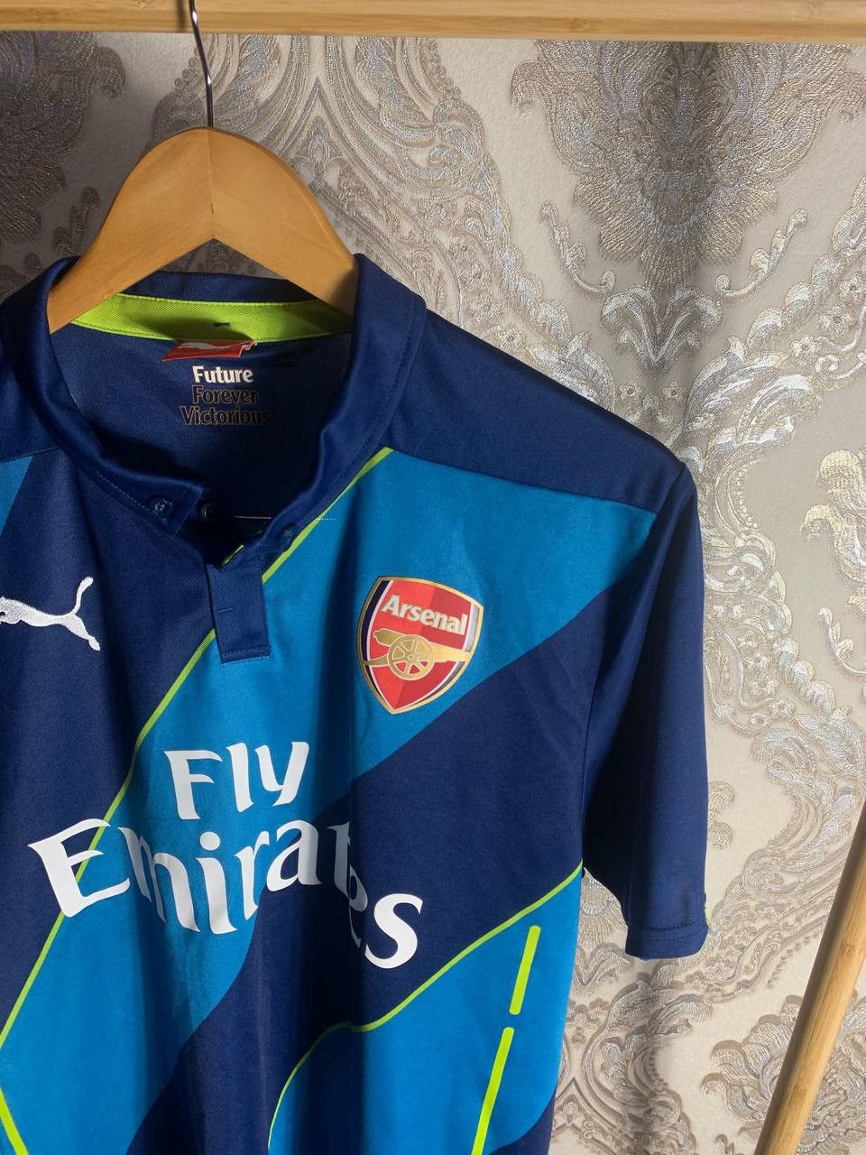 Puma VINTAGE PUMA FC ARSENAL LONDON ENGLAND SOCCER JERSEY RETRO Size US L / EU 52-54 / 3 - 3 Thumbnail