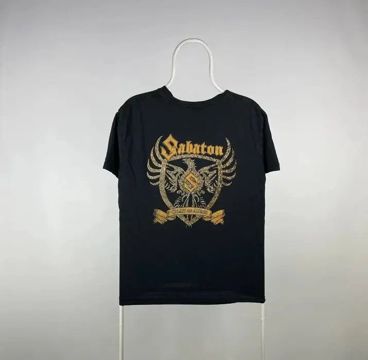 Band Tees Sabaton T-shirt rock tee vintage reverse logo size Small Size US S / EU 44-46 / 1 - 4 Thumbnail