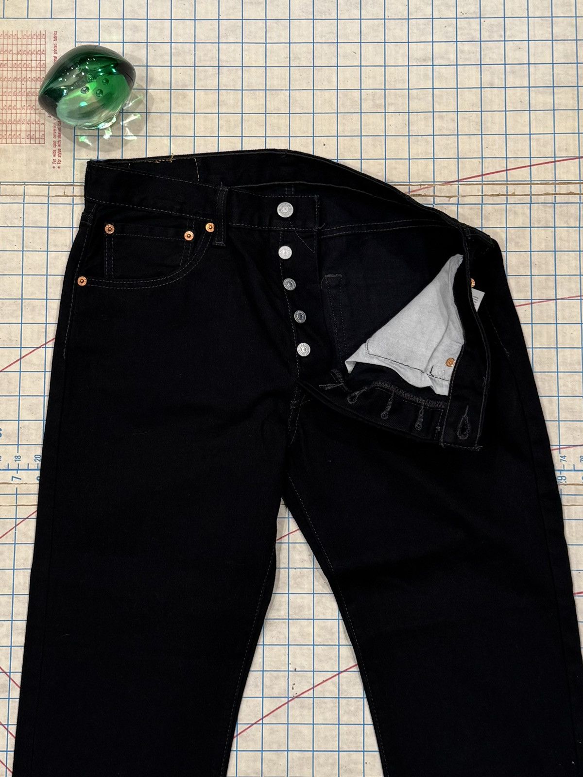 Levi's NWT Levi’s 501 Black Jeans Mens Size 32 New With Tag Denim Size US 32 / EU 48 - 6 Thumbnail