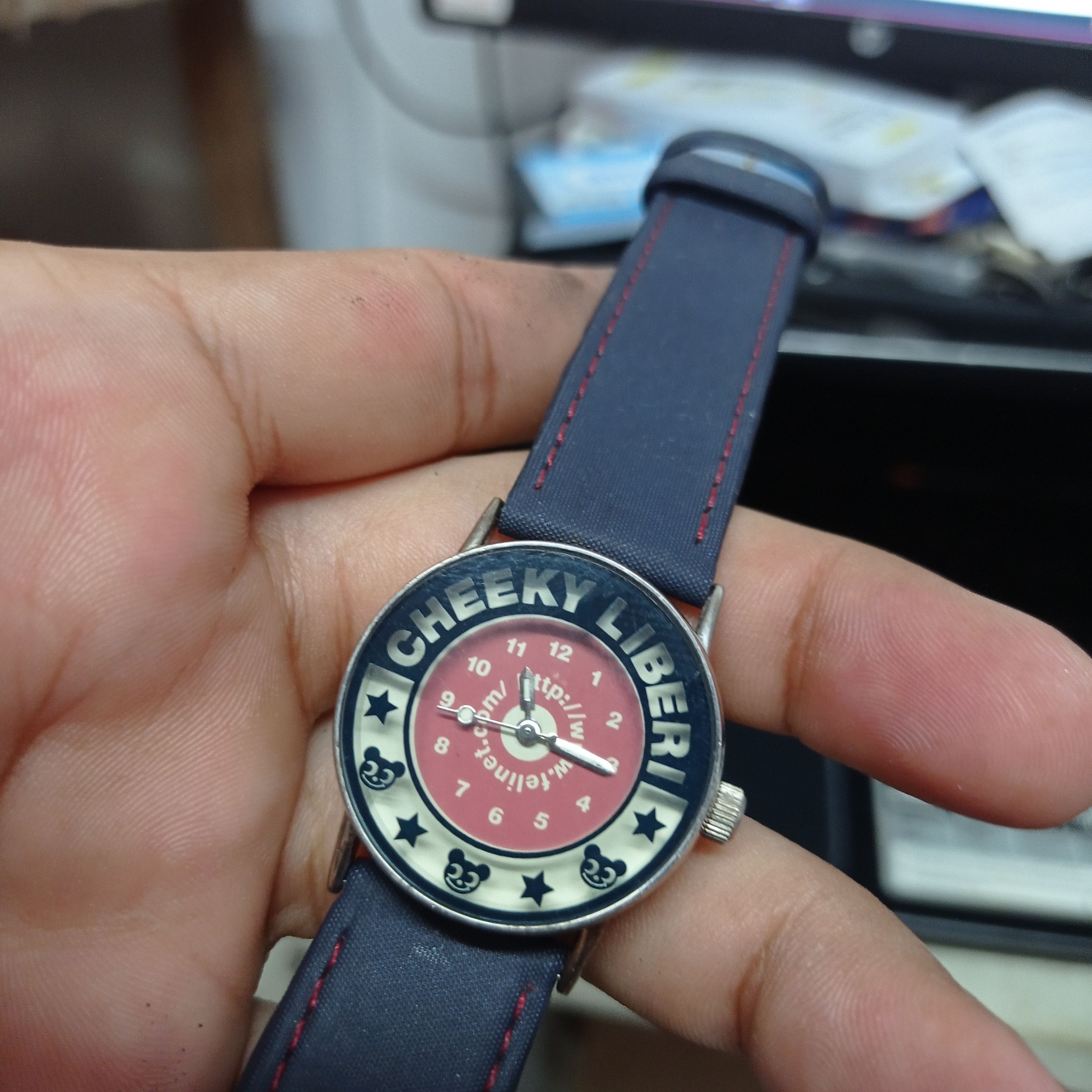 Japanese Brand Vintage Japan Watch (CHEEKY LIBERI) FELISSIMO Authentic Size ONE SIZE - 4 Thumbnail
