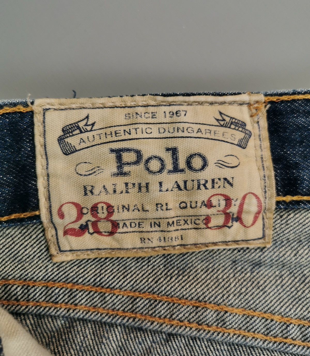 Polo Ralph Lauren × Vintage Polo Ralph Lauren Jeans (LG74) Size US 30 / EU 46 - 11 Thumbnail