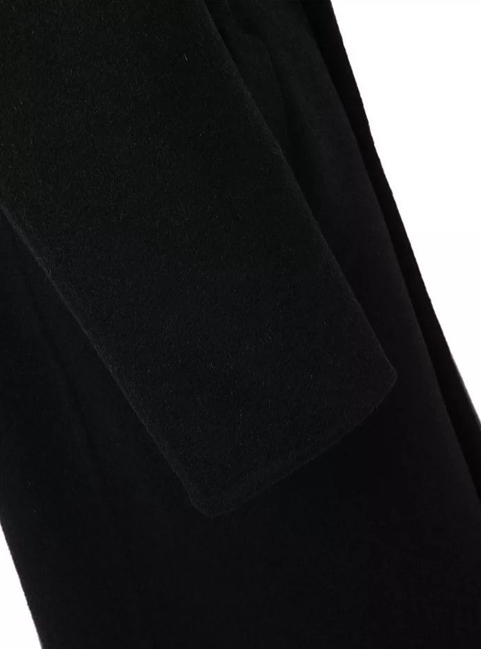 Maison Margiela Maison Margiela Double-breasted black heavy wool coat Size XS / US 0-2 / IT 36-38 - 4 Thumbnail