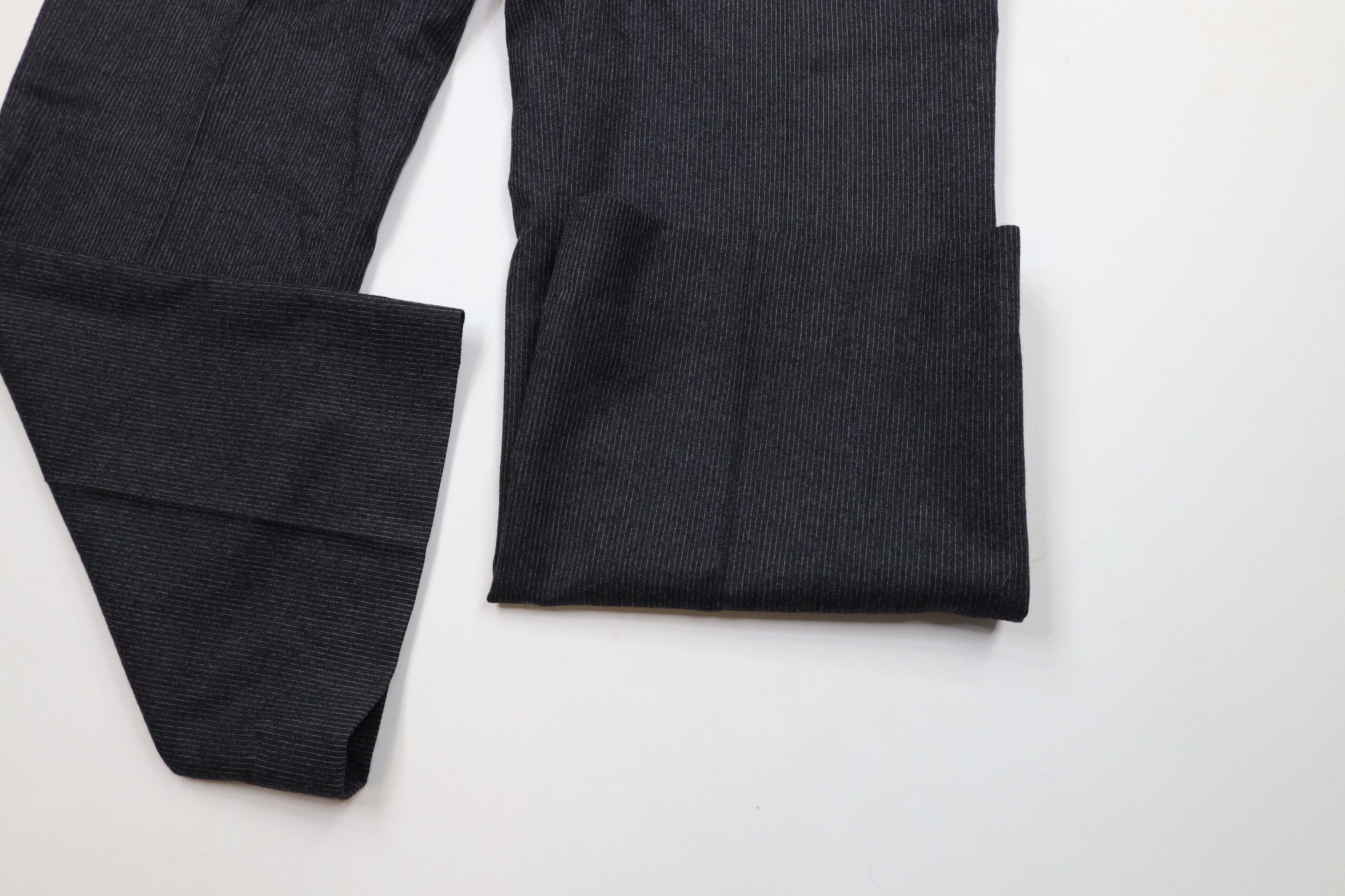 Vintage Vintage 50s 60s Streetwear Pinstriped Bell Bottoms Pants Size US 34 / EU 50 - 5 Thumbnail