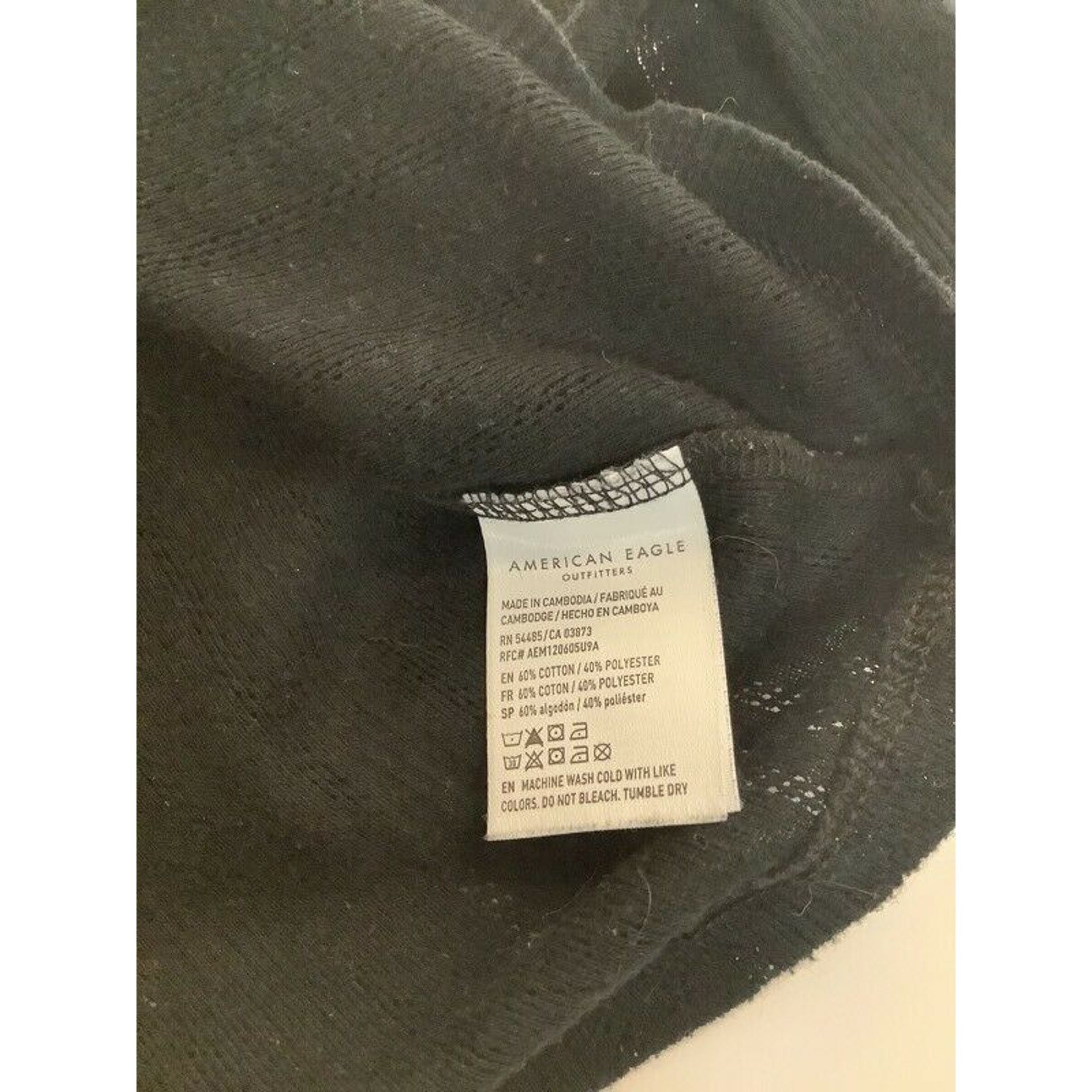 American Eagle Outfitters American Eagle Outfitters Womens Blouse Black Long Sleeve S Size S / US 4 / IT 40 - 4 Thumbnail