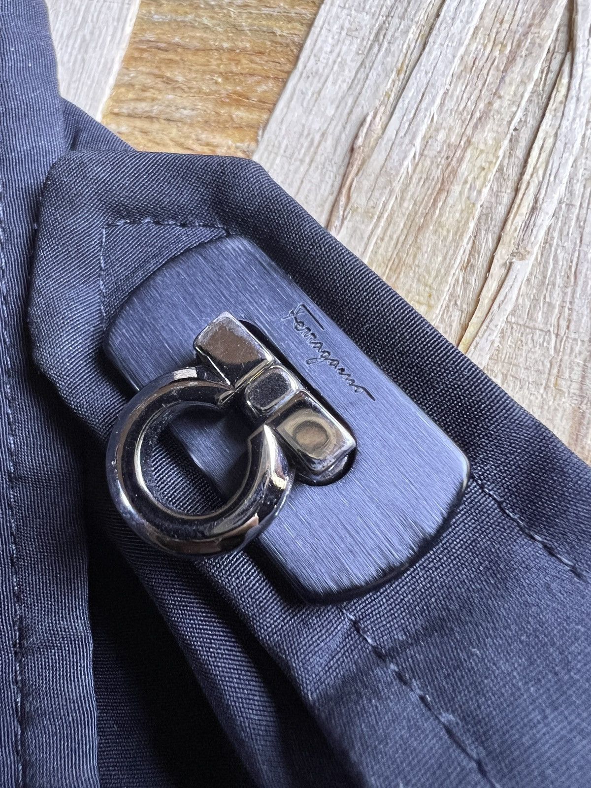 Salvatore Ferragamo Salvatore Ferragamo Vintage Long Coat Italian Designer Size US M / EU 48-50 / 2 - 9 Thumbnail