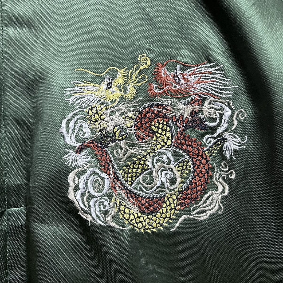 Vintage Vintage Sukajan Japan Dragon Souvenir Jacket Size US XL / EU 56 / 4 - 5 Thumbnail