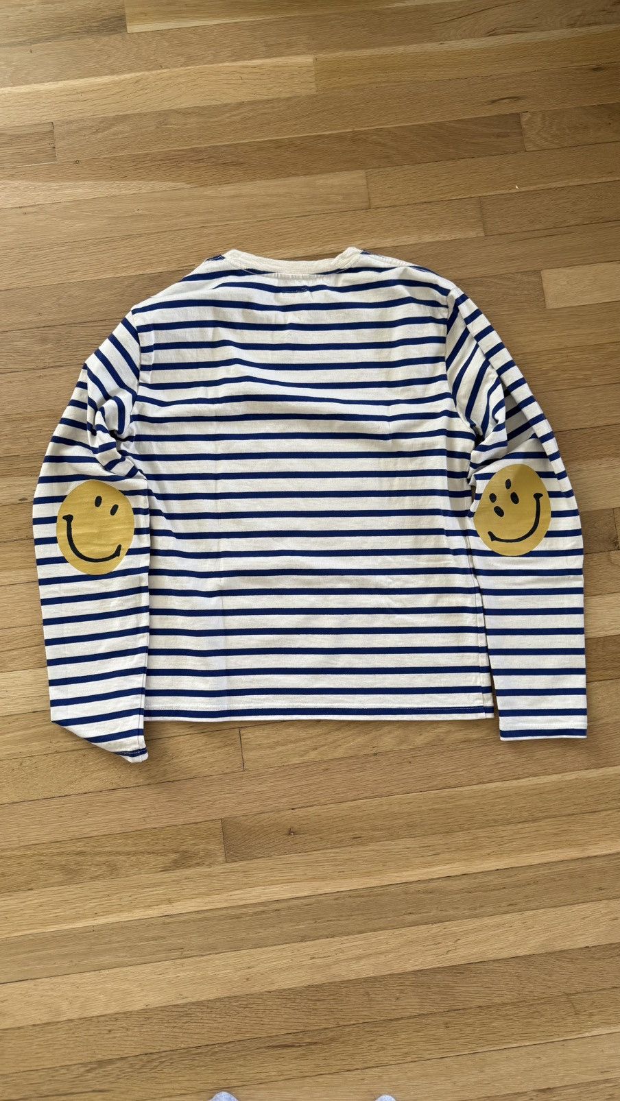 Kapital Kapital Smiley Profile Long Sleeve Jersey Blue Size 5 Size US M / EU 48-50 / 2 - 2 Thumbnail