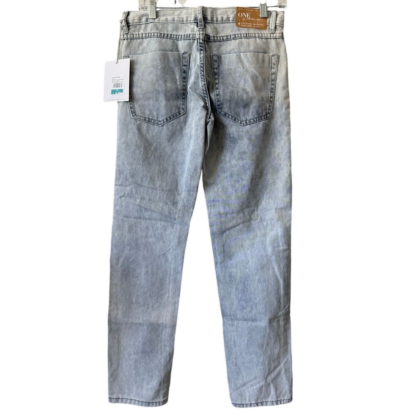 One Teaspoon One Teaspoon LT Wash Happy Awesome Baggies 24 Jean Size 24" / US 00 / IT 34 - 3 Thumbnail