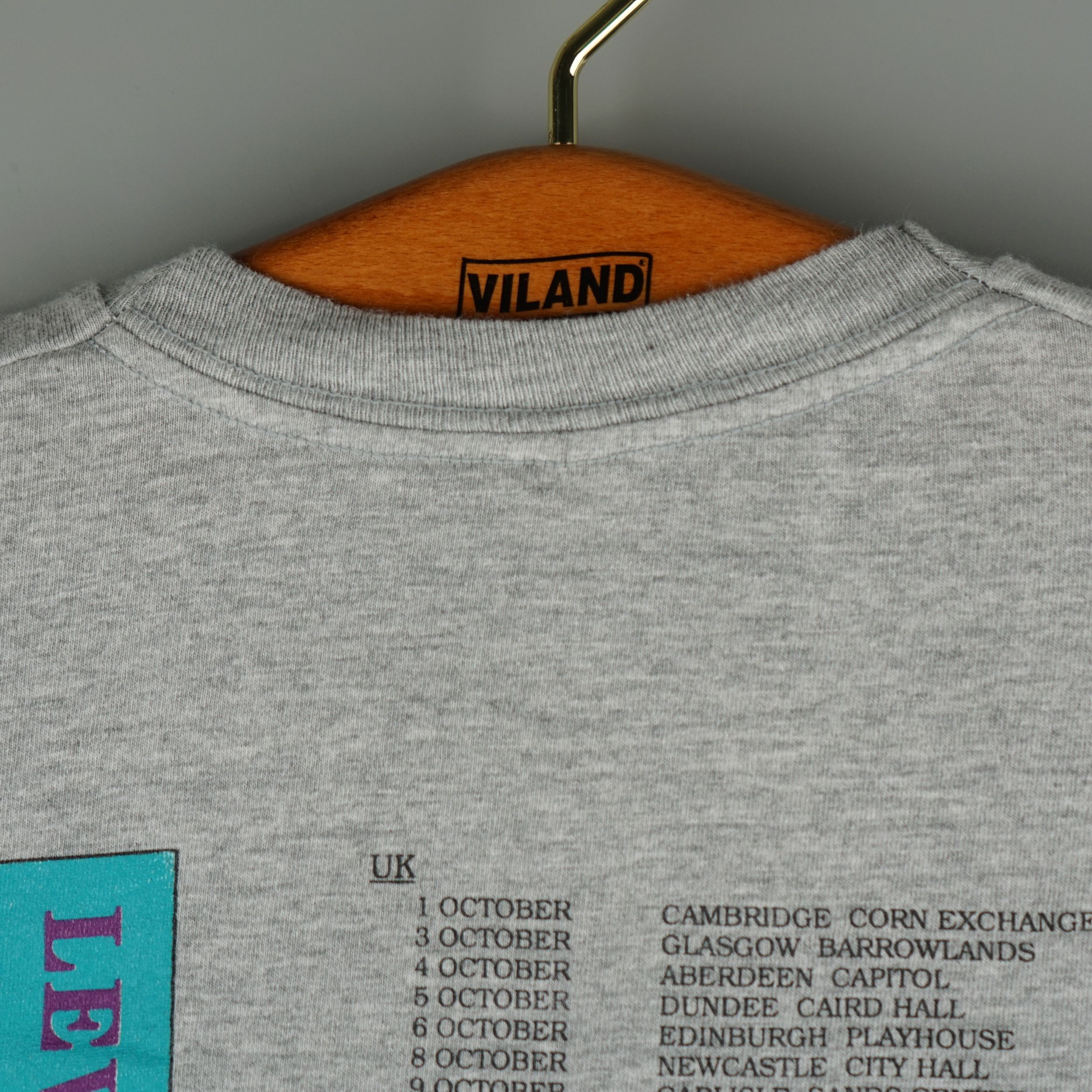 Band Tees × Vintage Vintage 1991 Level 42 Tour T-Shirt Size US S / EU 44-46 / 1 - 9 Thumbnail