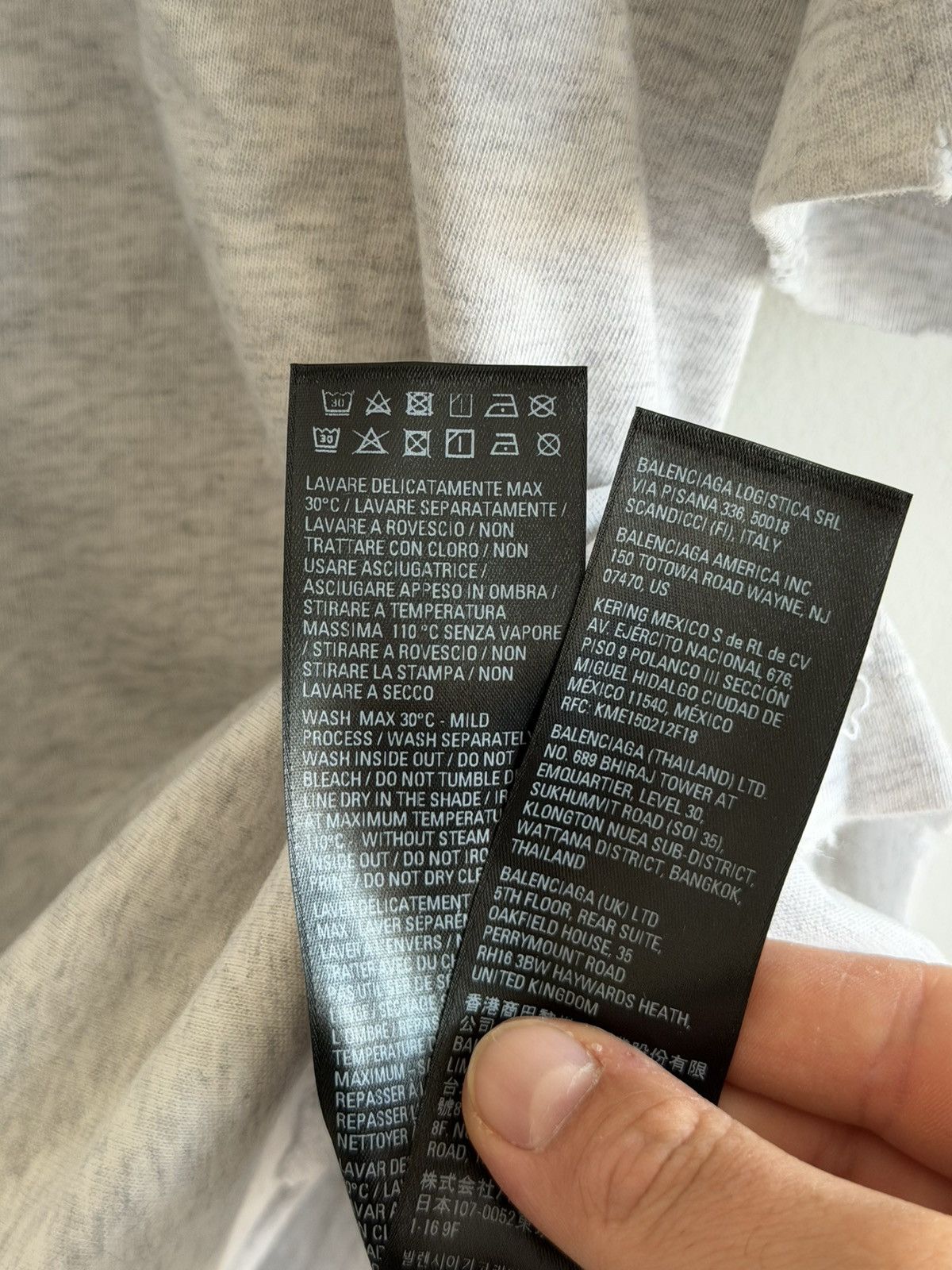 Balenciaga *RARE* BALENCIAGA DEMNA 3B ICON SPORT DESTROY T-SHIRT Size US M / EU 48-50 / 2 - 13 Thumbnail