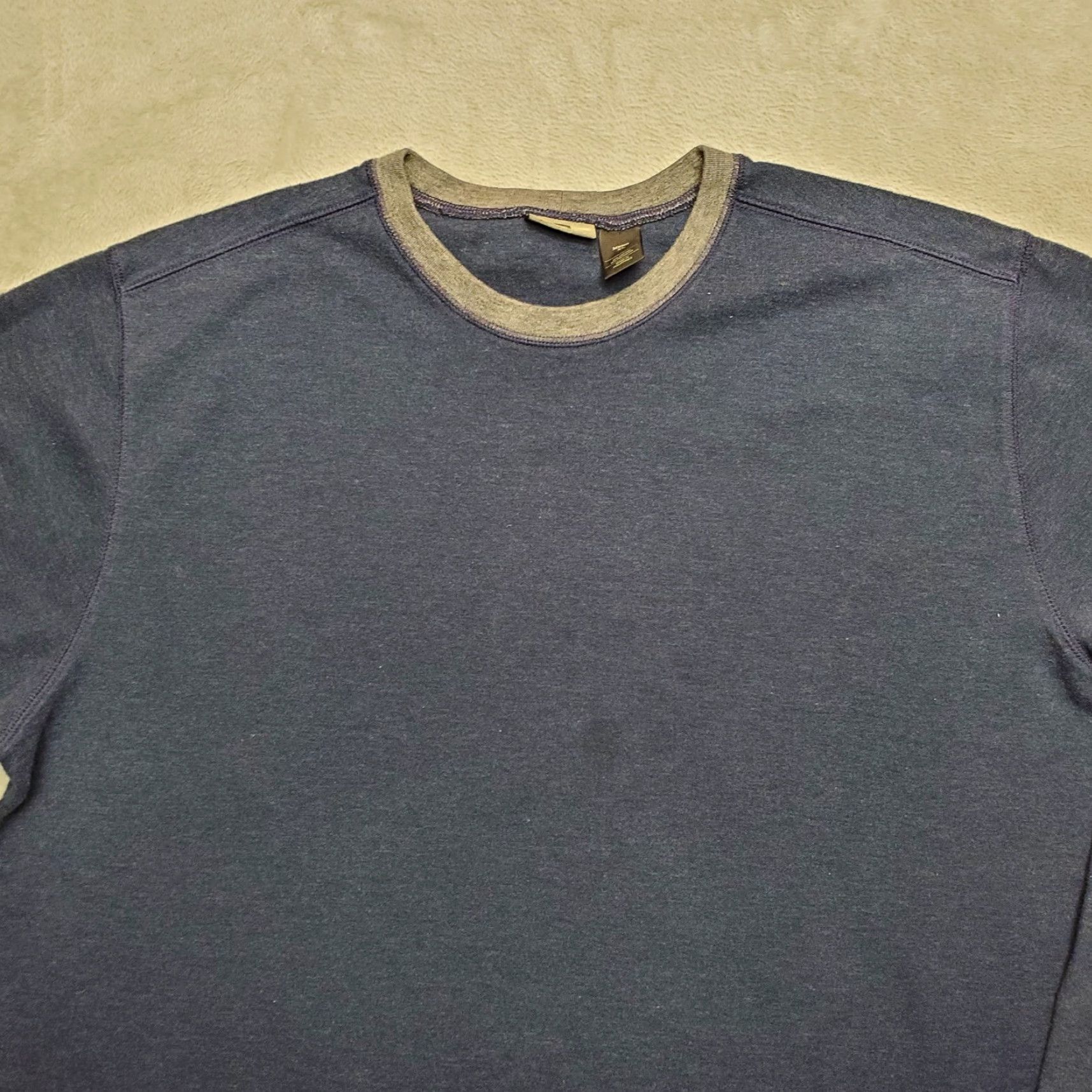 Vintage REI Mens XL Blue Cotton Blend Crewneck Pullover Casual Knit Sweater Outdoor Warmth Size US XL / EU 56 / 4 - 2 Thumbnail