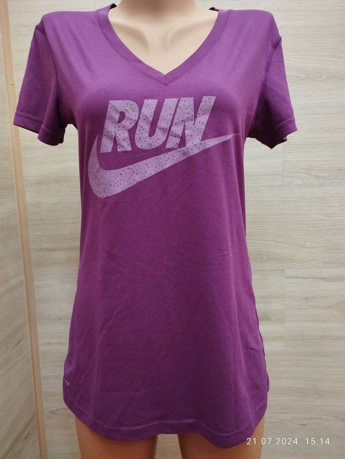 Nike Women’s Nike Running Dri-Fit T-Shirt Top Size S / US 4 / IT 40 - 1 Thumbnail
