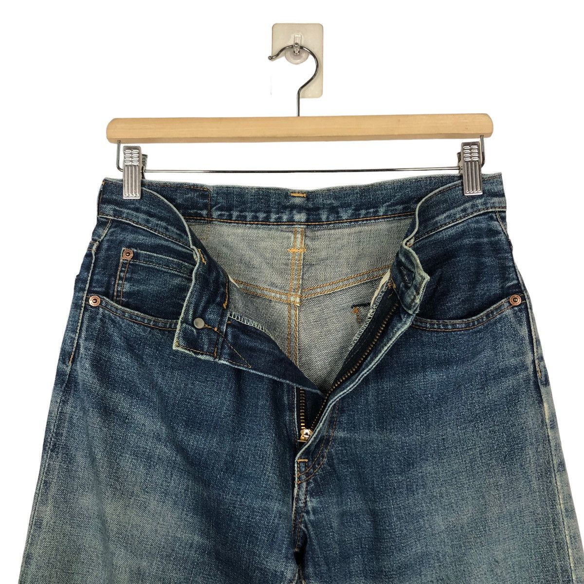 Hysteric Glamour 🔥VINTAGE SKINNY CUT DENIM JEANS KEARNY HYSTERIC GLAMOUR Size US 28 / EU 44 - 17 Thumbnail