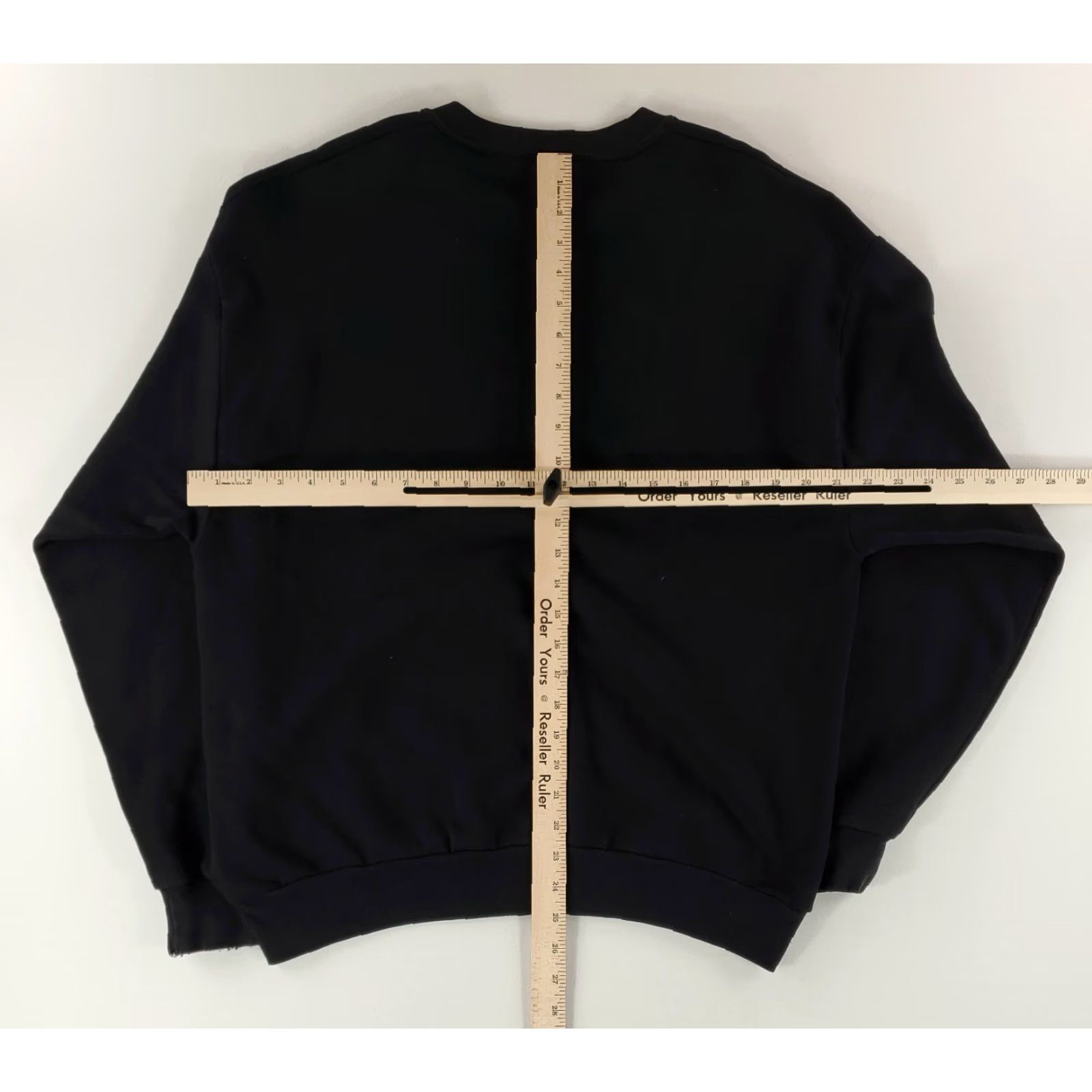 Jerzees VINTAGE Jerzees Sweatshirt Long Sleeve Made USA Black Mens L VTG 90s Cuff Wear Size US L / EU 52-54 / 3 - 7 Thumbnail