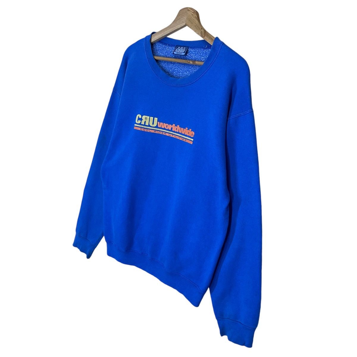 Japanese Brand 90's Cool Rider Utilities Made In Usa Crewneck Sweatshirt Size US M / EU 48-50 / 2 - 3 Thumbnail