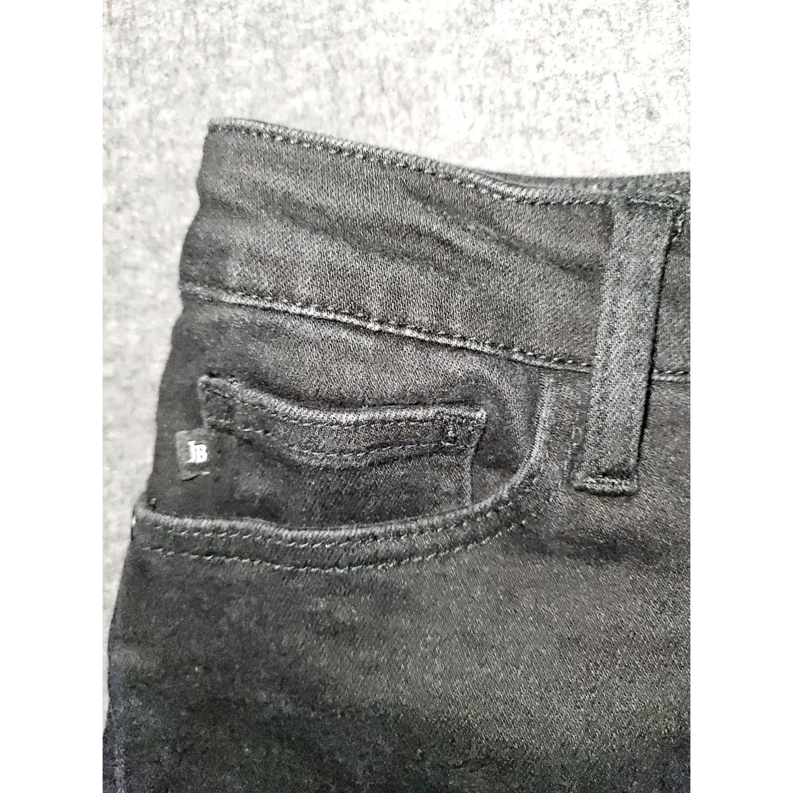 Vintage Judy Blue Jeans Womens 13 Black Skinny Fit Ankle Women Mid Rise Stretch Preppy Size 34" / US 12 / IT 48 - 6 Thumbnail