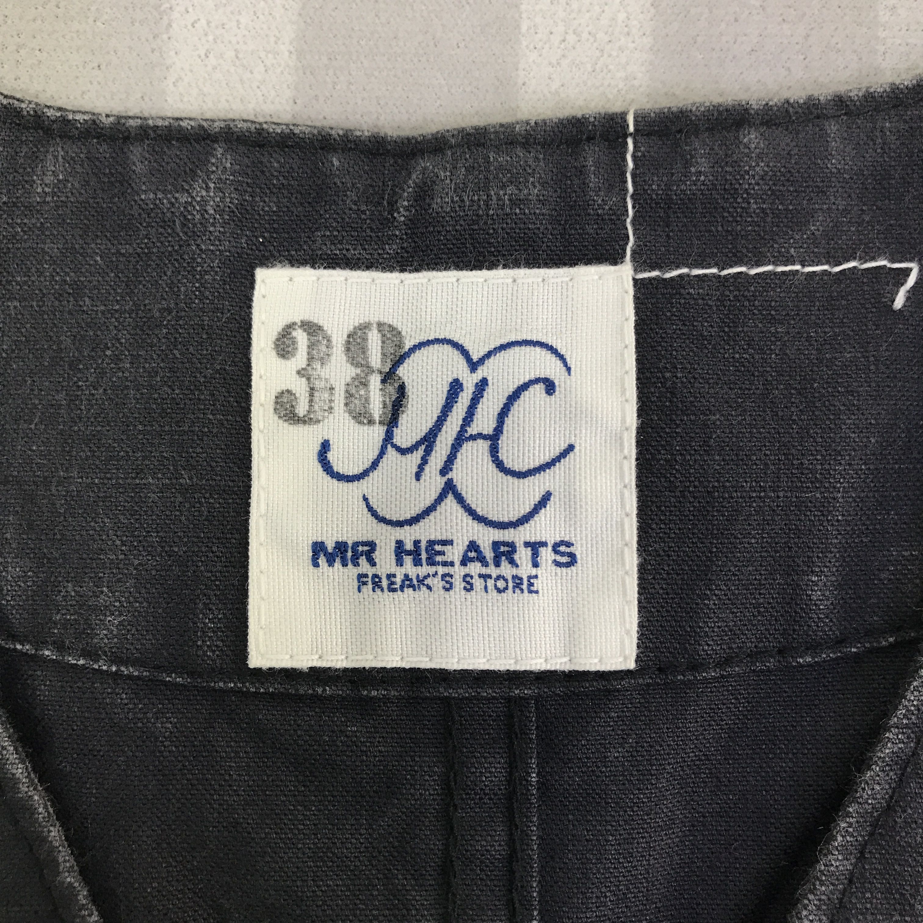 Japanese Brand Vintage Mr Hearts black faded tactical Vest K92B10 Size US S / EU 44-46 / 1 - 12 Thumbnail