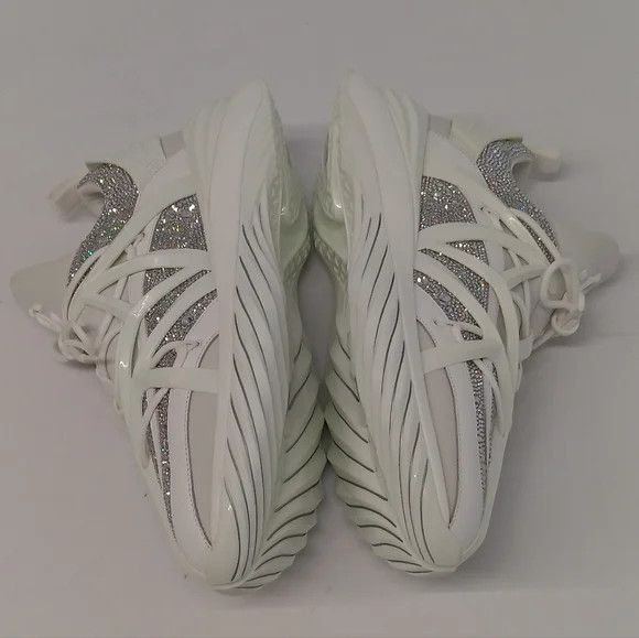 Jimmy Choo Jimmy Choo Cosmos Crystal Embellished Lo Top Sneakers-EU44 Size US 11 / EU 44 - 5 Thumbnail