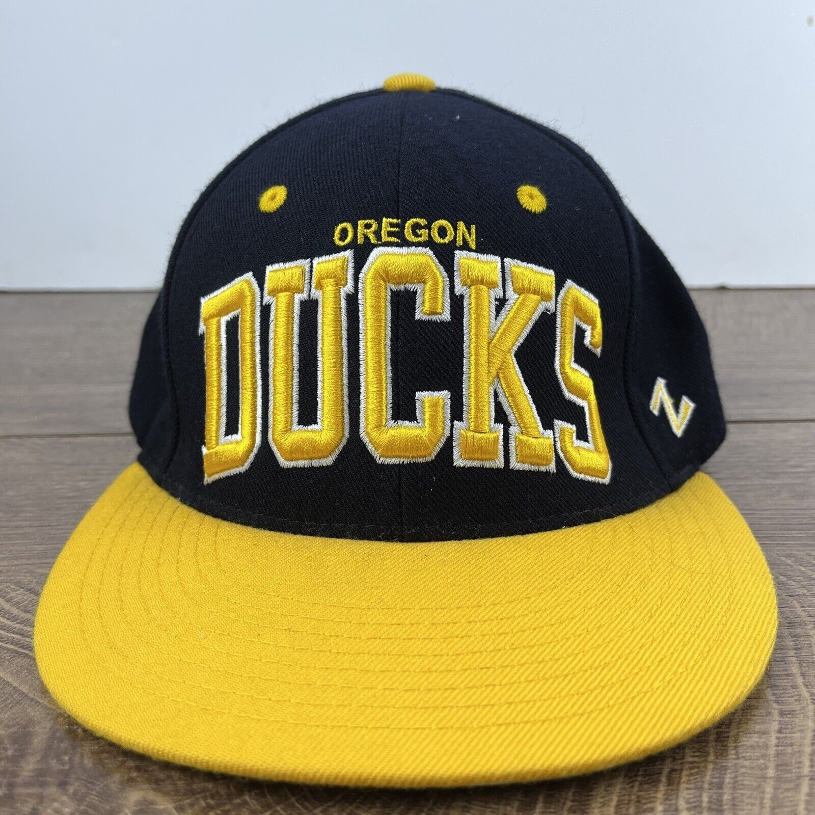 Other Oergon Ducks Hat NCAA Ducks Black Hat Snapback Adjustable Ad Size ONE SIZE - 2 Thumbnail