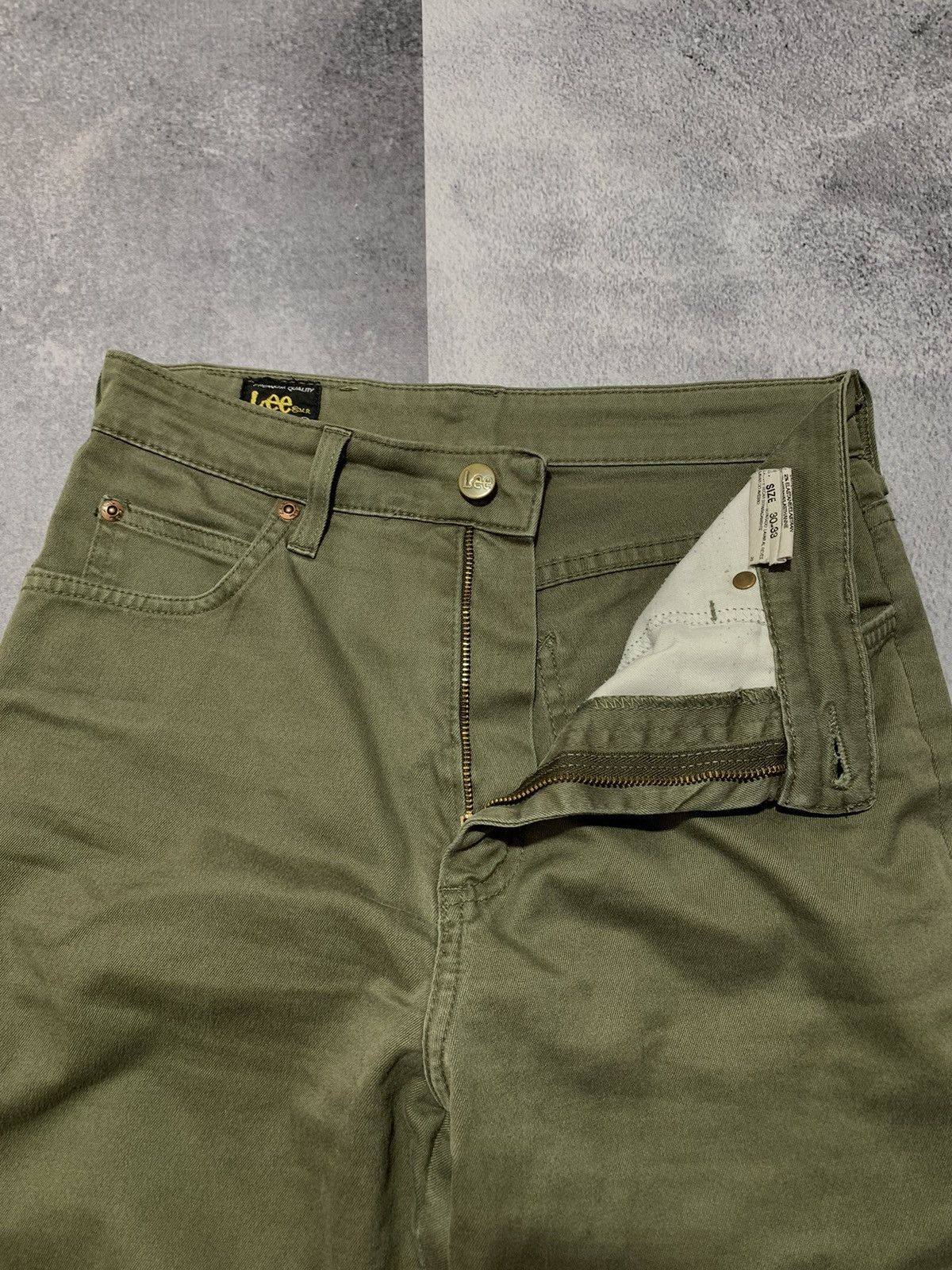 Lee × Vintage Vintage Y2K Lee pants streetwear casual style size 30x33 Size 30" / US 8 / IT 44 - 6 Thumbnail