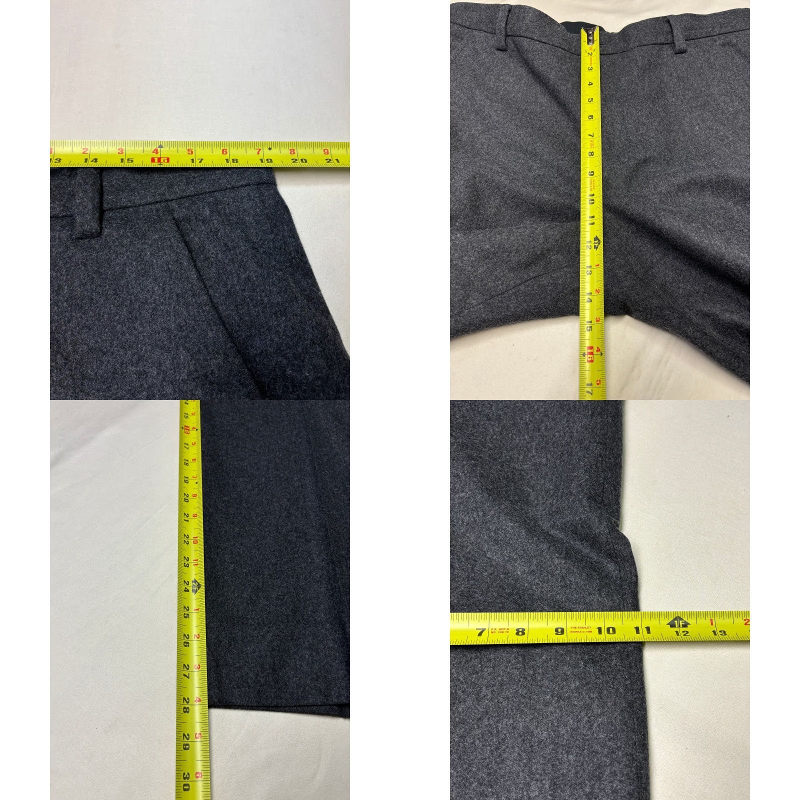 Banana Republic Banana Republic Dawson Mens Charcoal Gray Wool Blend Cargo Pants 38x28 Pants Mens Wool Blend Cargo Gray 38 28 Banana Republic Dawson Size US 38 / EU 54 - 8 Thumbnail