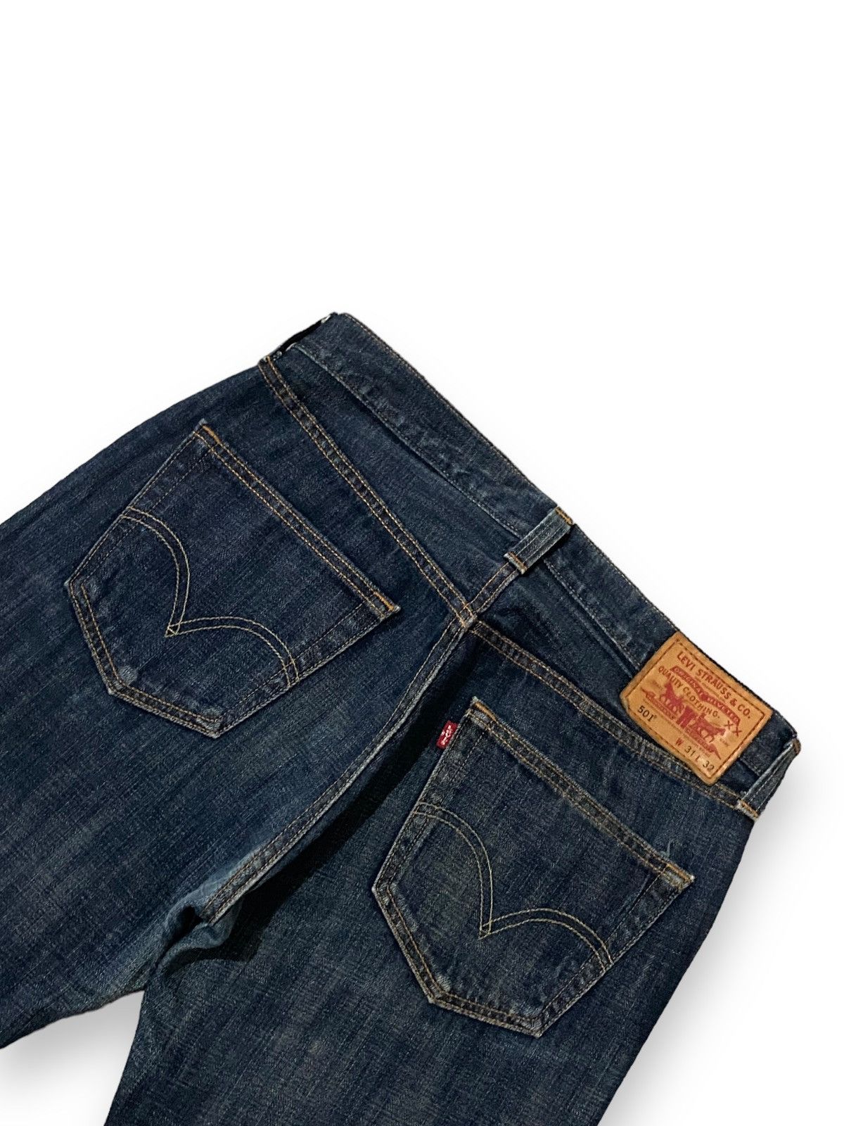 Levi's × Levi's Vintage Clothing Men Levis Vintage 501 Straight Leg Button Fly 4093 i' Size US 31 - 8 Thumbnail