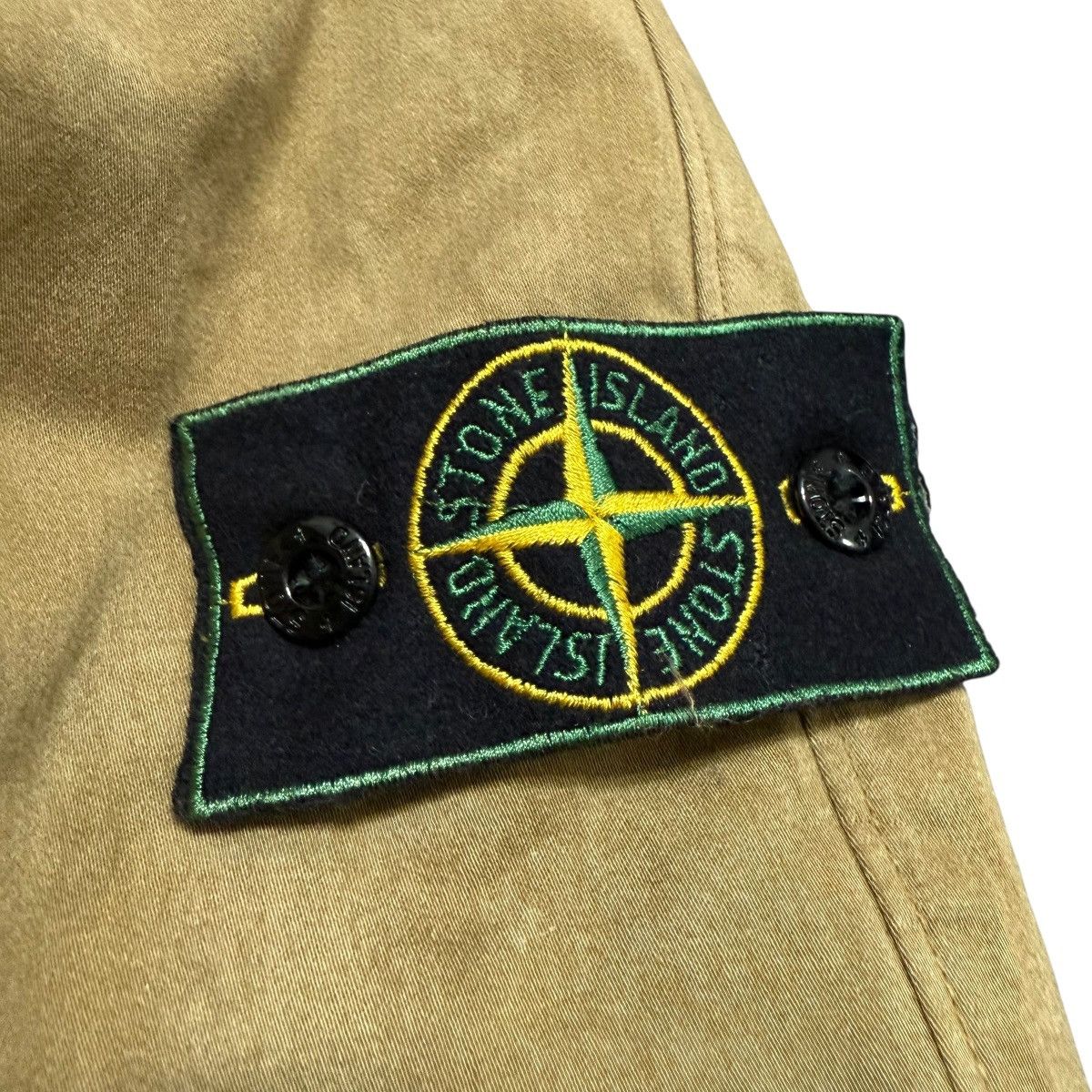 Stone Island Vintage 1994 Stone Island Raso Gommato Hooded Jacket Size US L / EU 52-54 / 3 - 10 Thumbnail