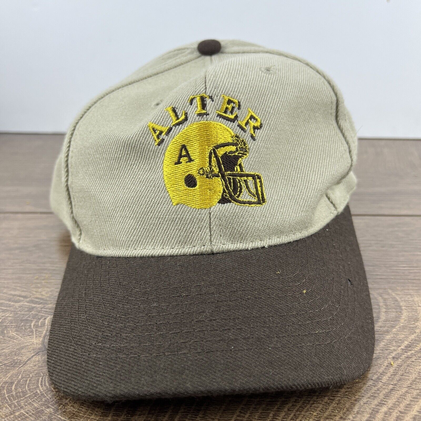 Other Alter Knights Football Hat Tan Brown Hat Adjustable Snapback Size ONE SIZE - 4 Thumbnail