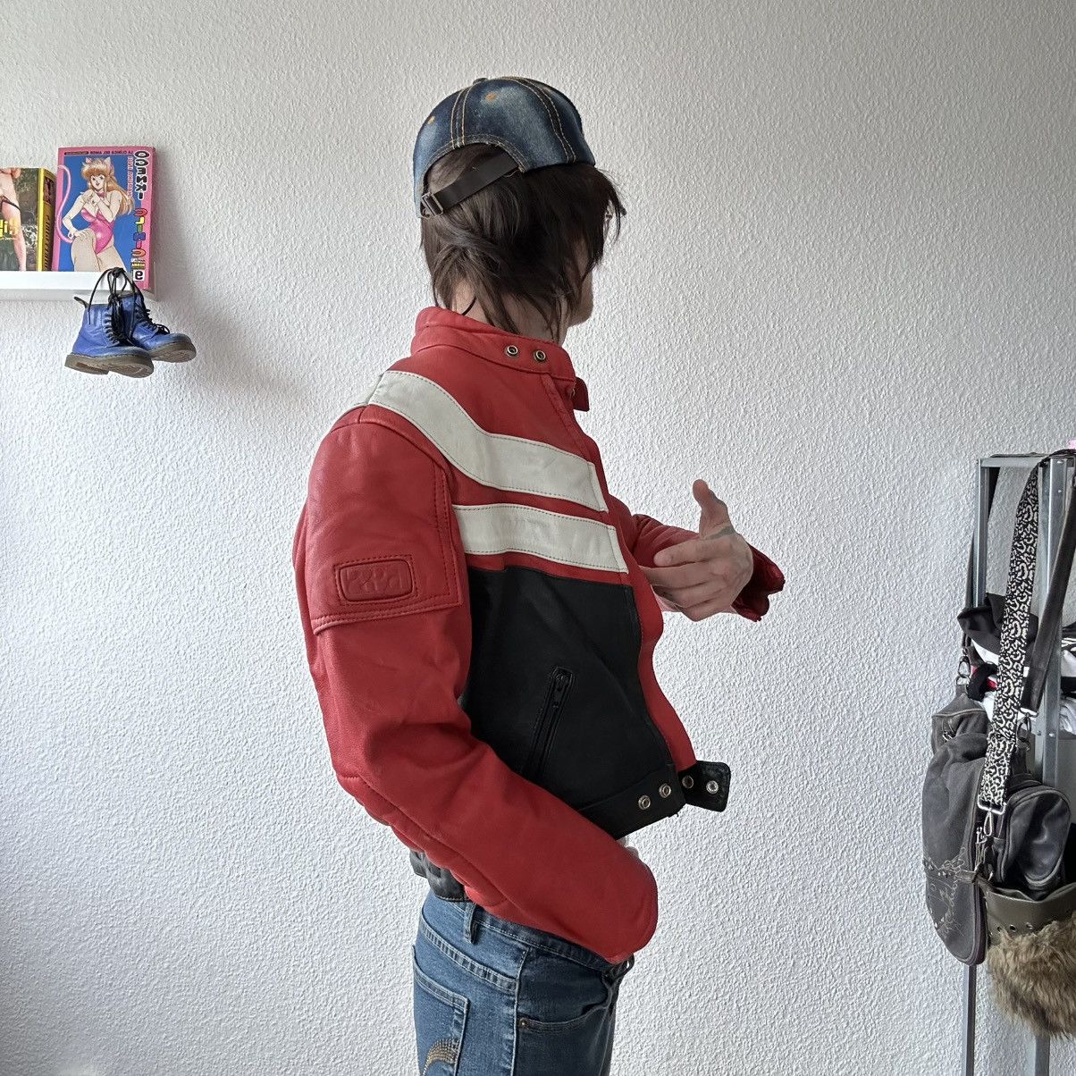 Vintage Vintage IXS Leather Motorcycle Jacket - Rare Model Size M / US 6-8 / IT 42-44 - 8 Thumbnail