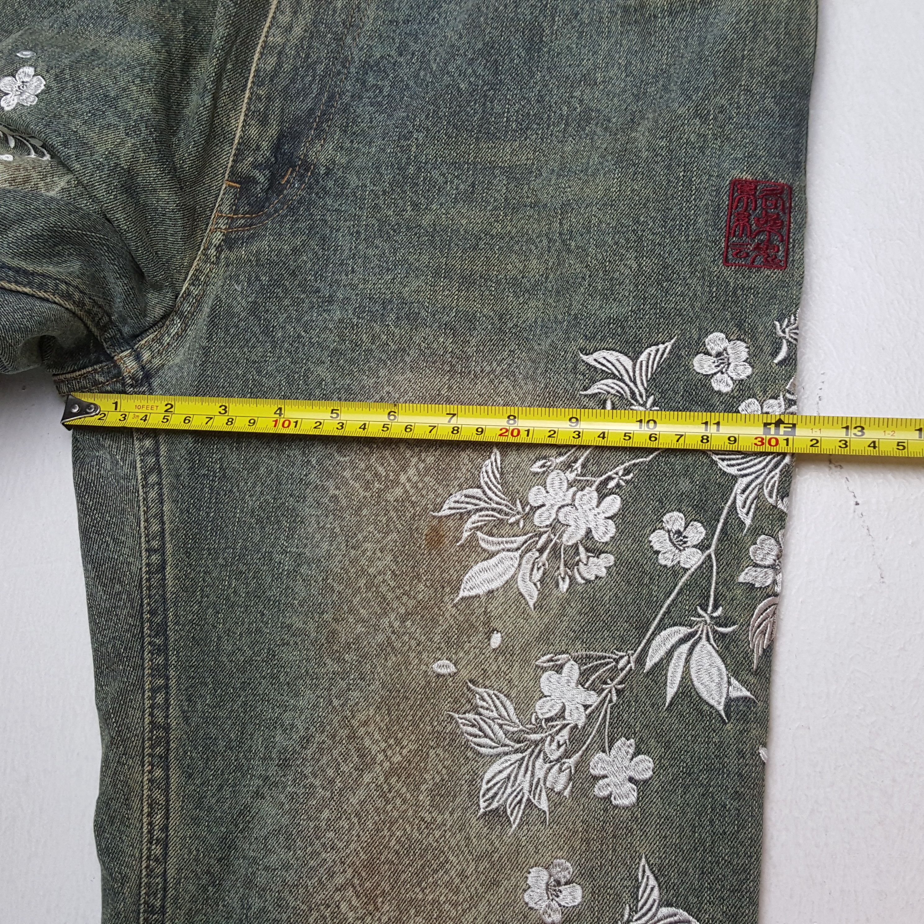 Japanese Brand × Vintage KARAKURI TAMASHI Japanese Fashion Style Jeans Size US 31 - 9 Thumbnail