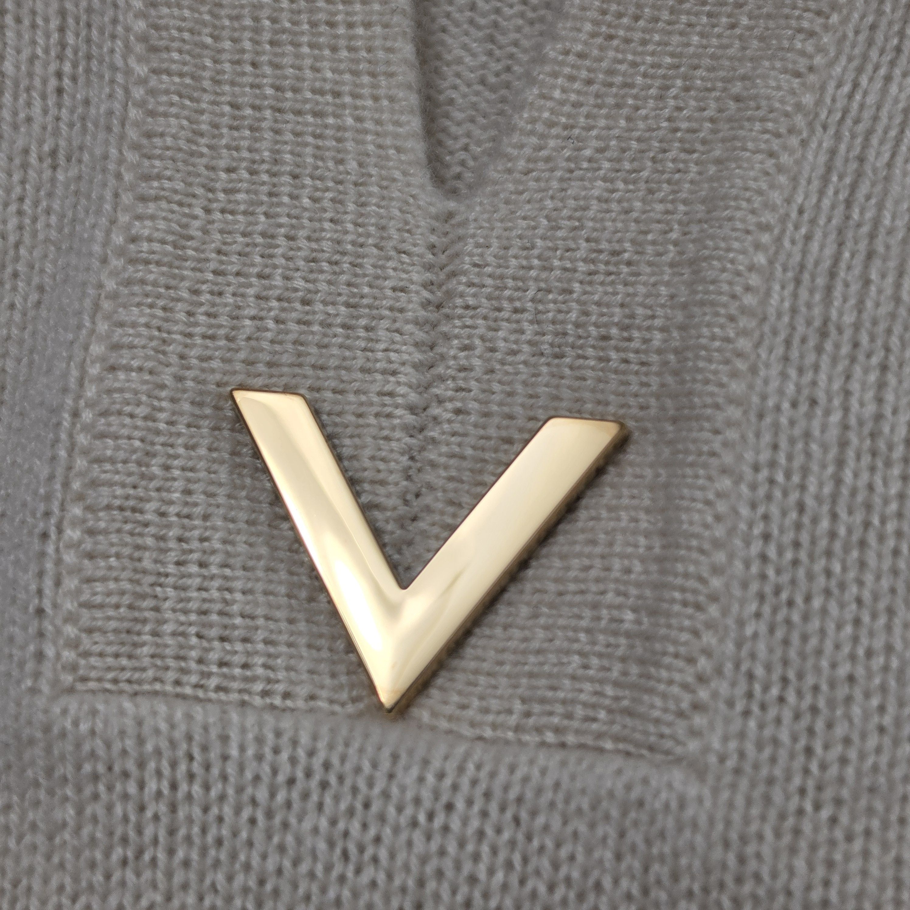 Valentino Cashmere V-neck Sweater Size L / US 10 / IT 46 - 4 Thumbnail