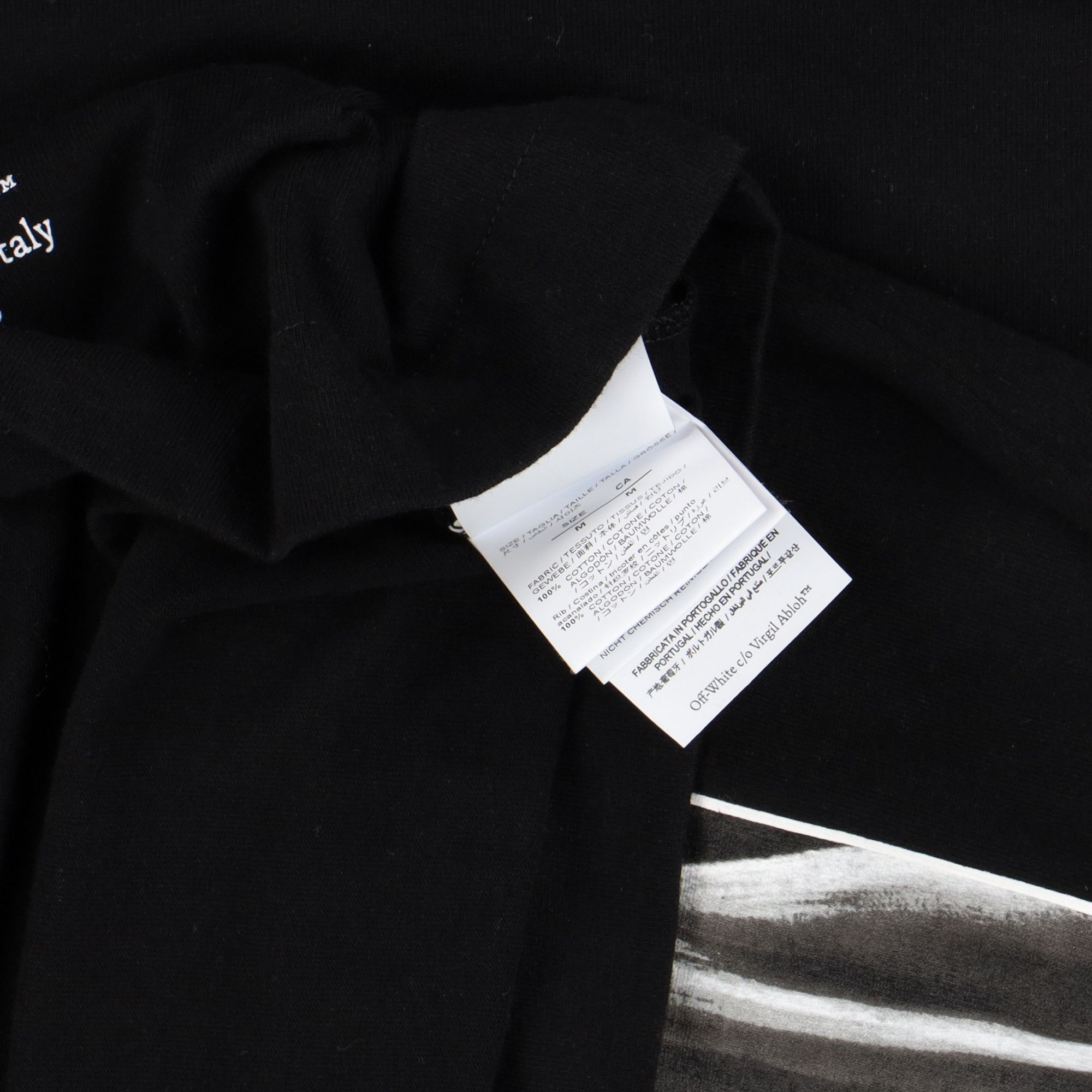 Off-White Black Caravaggio Arrows Long Sleeve Skate T-Shirt Size US M / EU 48-50 / 2 - 7 Thumbnail