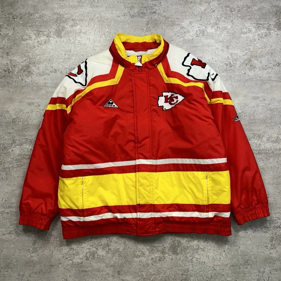 NFL × Vintage Kansas City CHIEFS APEX ONE AUTHENTIC PRO LINE PUFFER JACKET Size US XL / EU 56 / 4 - 2 Thumbnail