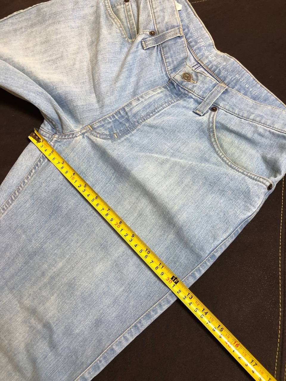 Mustang VINTAGE MUSTANG Men's Blue Denim Jeans Classic Fit Size US 34 / EU 50 - 7 Thumbnail